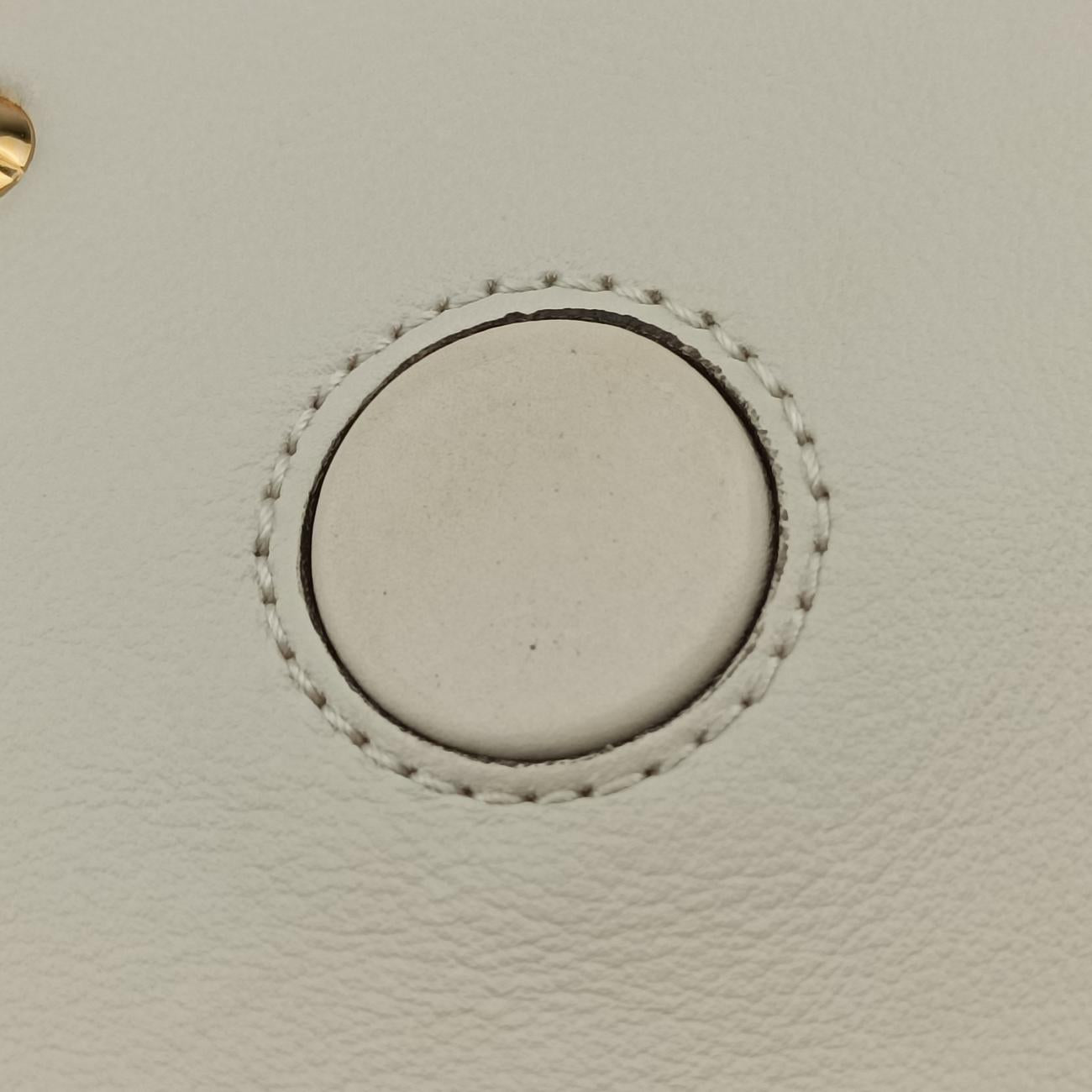 Blondie Chain White Leather 699268 E038550687ブロンディ チェーン ホワイト レザー 699268 E038550687