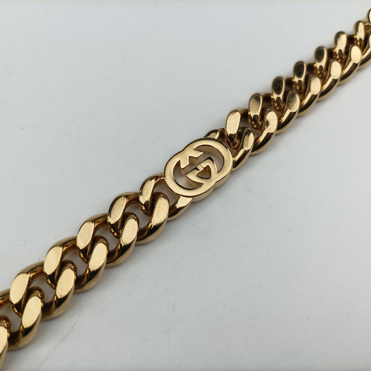 Blondie Chain White Leather 699268 E038550687ブロンディ チェーン ホワイト レザー 699268 E038550687