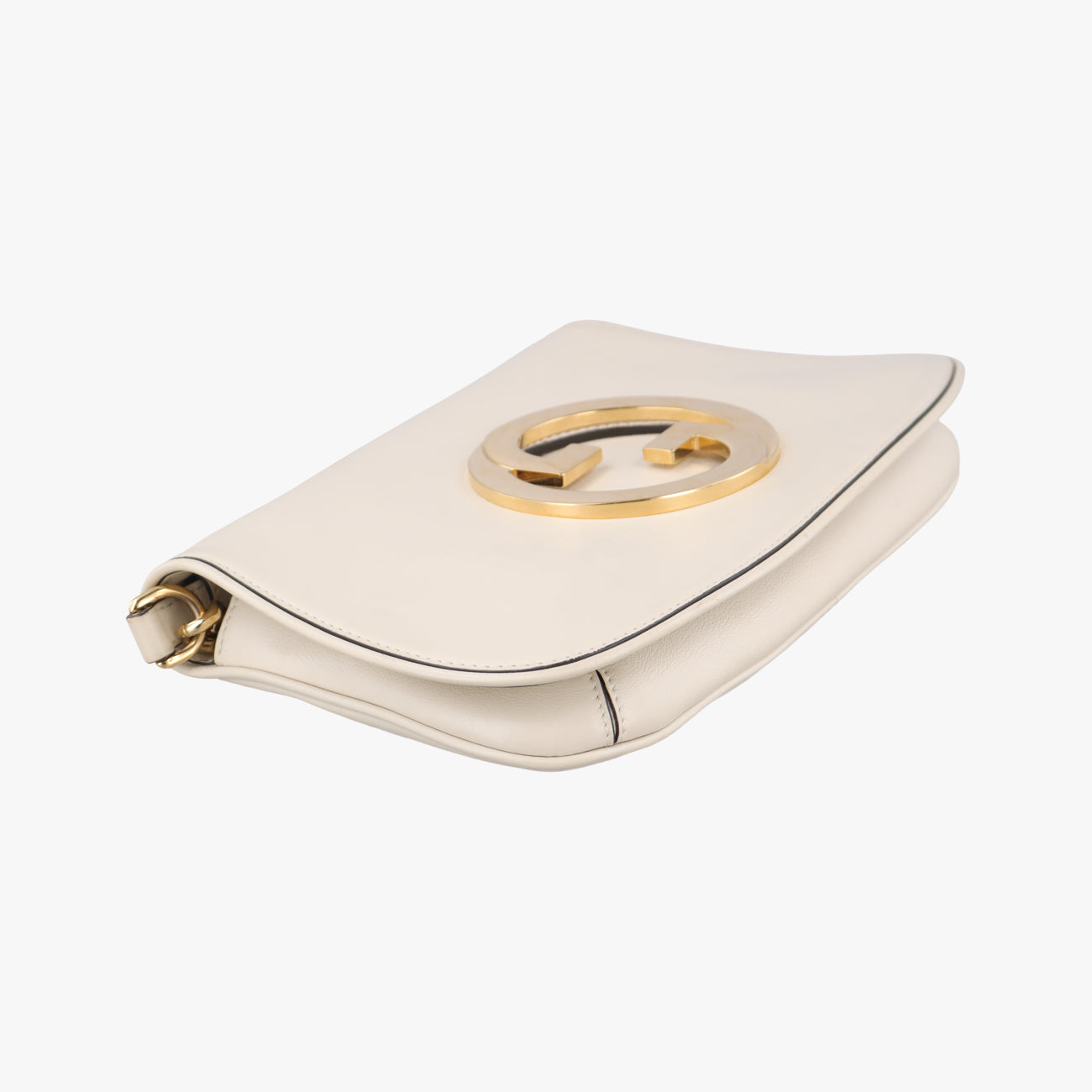 Blondie Chain White Leather 699268 E038550687ブロンディ チェーン ホワイト レザー 699268 E038550687