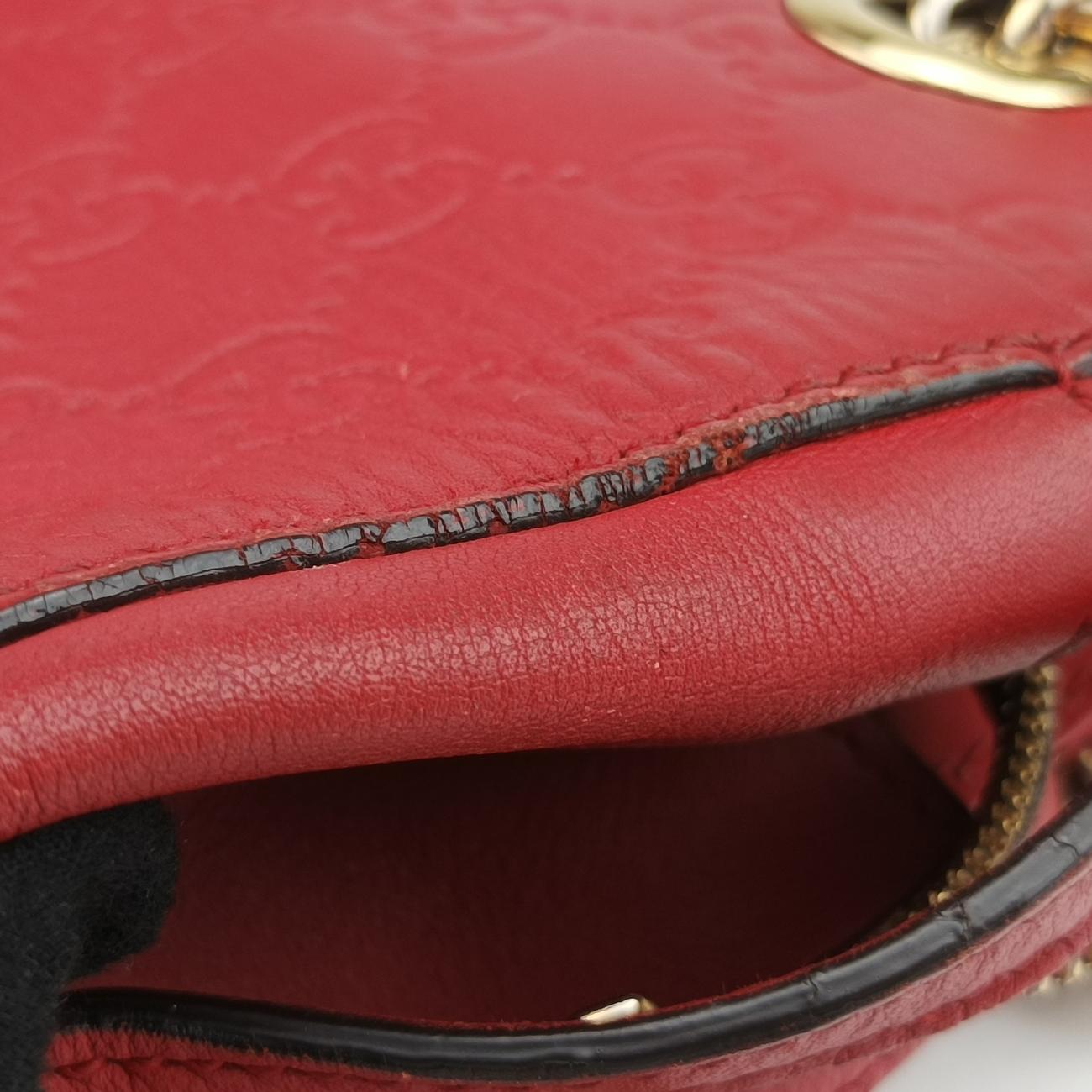 Guccissima Red Leather 453773 E020808205グッチシマ レッド レザー 453773 E020808205