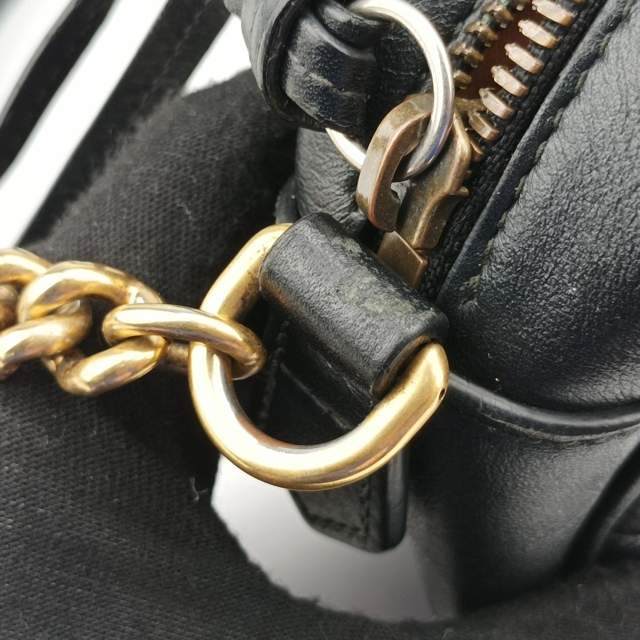 GG Marmont Black Leather 447632 F027243902GGマーモント ブラック レザー 447632 F027243902