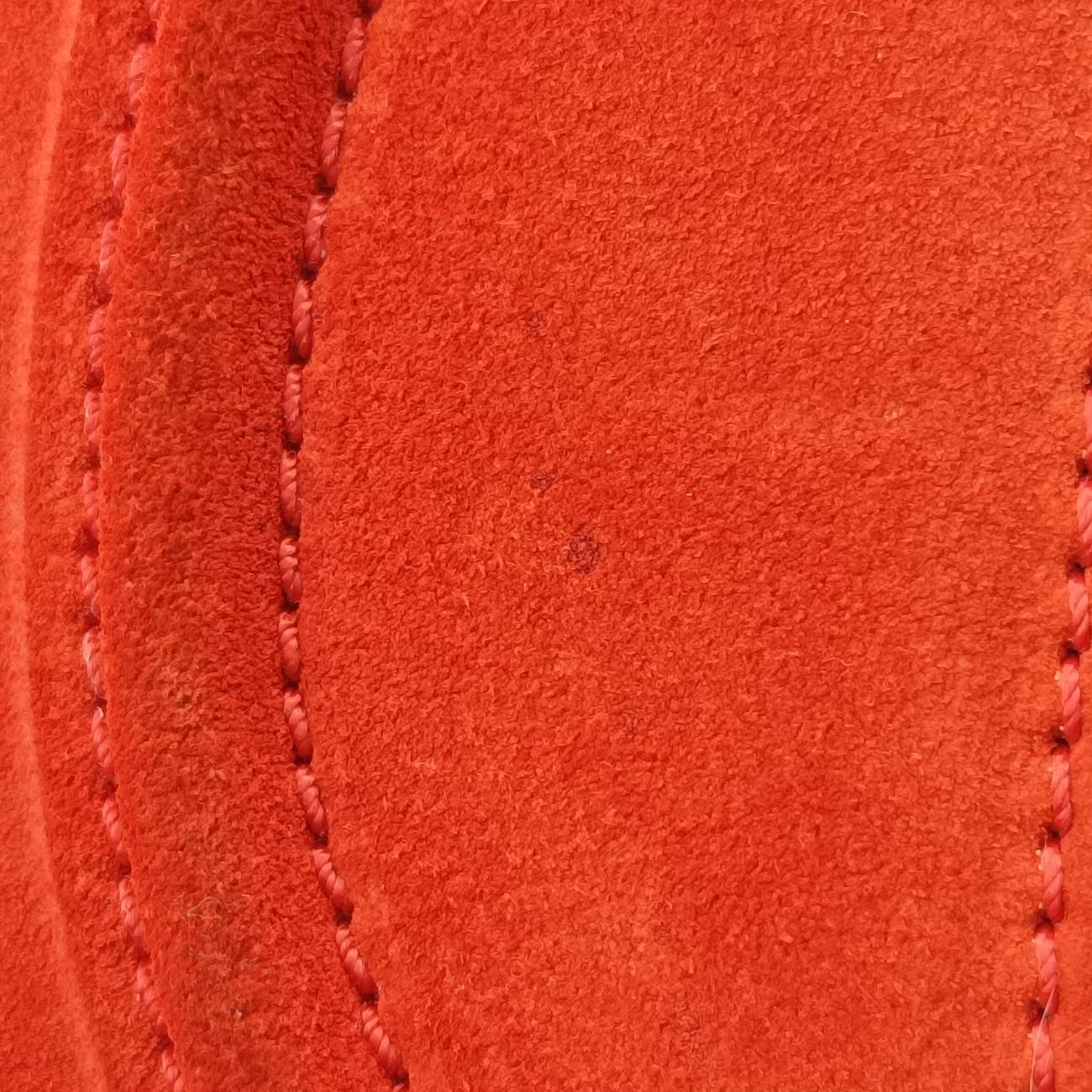 Luggage Small Square Phantom Orange suede S-CU-1102ラゲージスモールスクエアファントム オレンジ スエード S-CU-1102