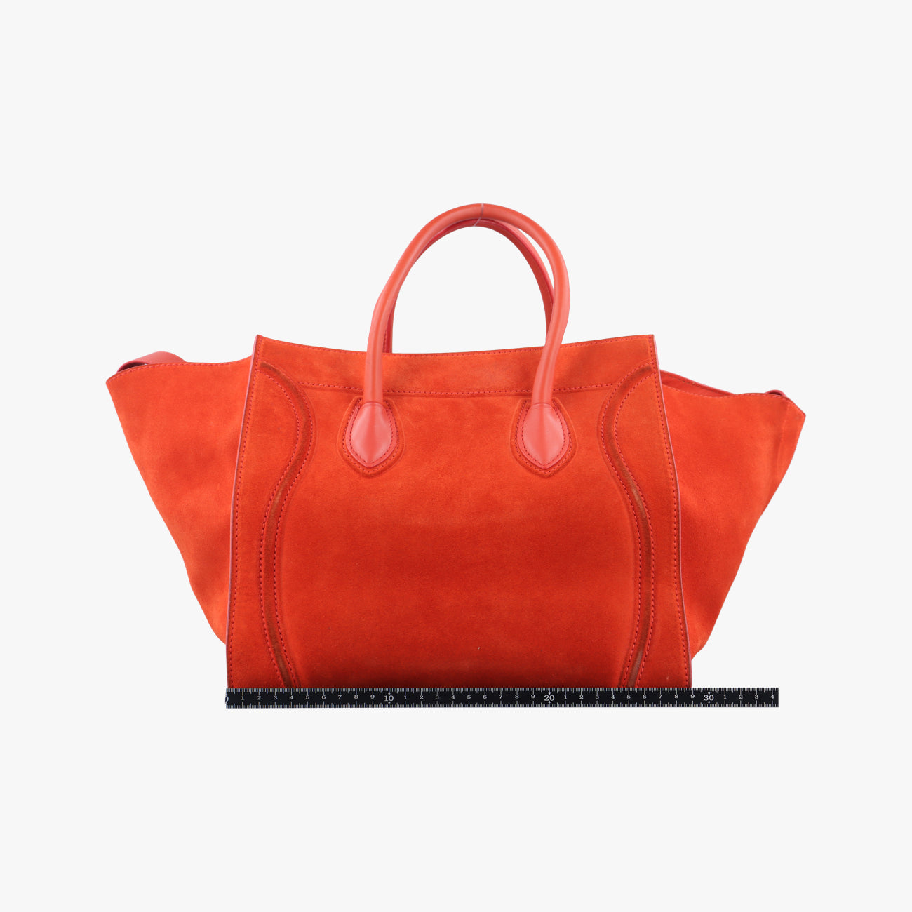 Luggage Small Square Phantom Orange suede S-CU-1102ラゲージスモールスクエアファントム オレンジ スエード S-CU-1102