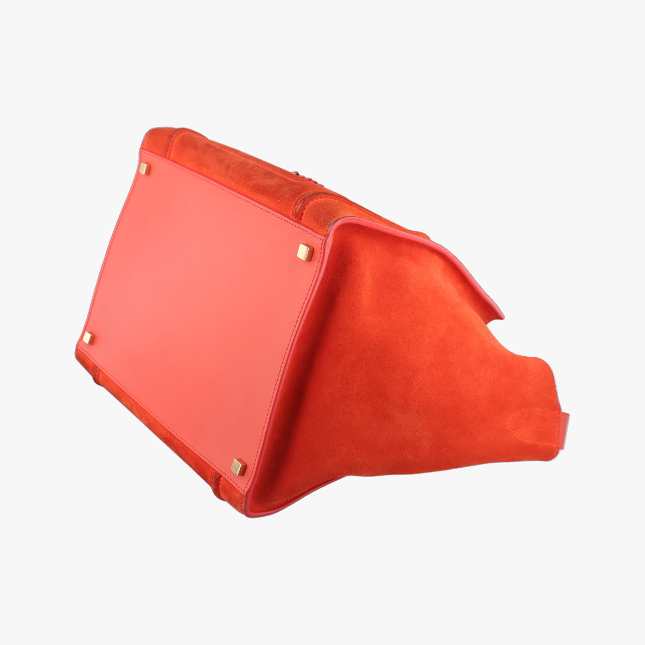 Luggage Small Square Phantom Orange suede S-CU-1102ラゲージスモールスクエアファントム オレンジ スエード S-CU-1102
