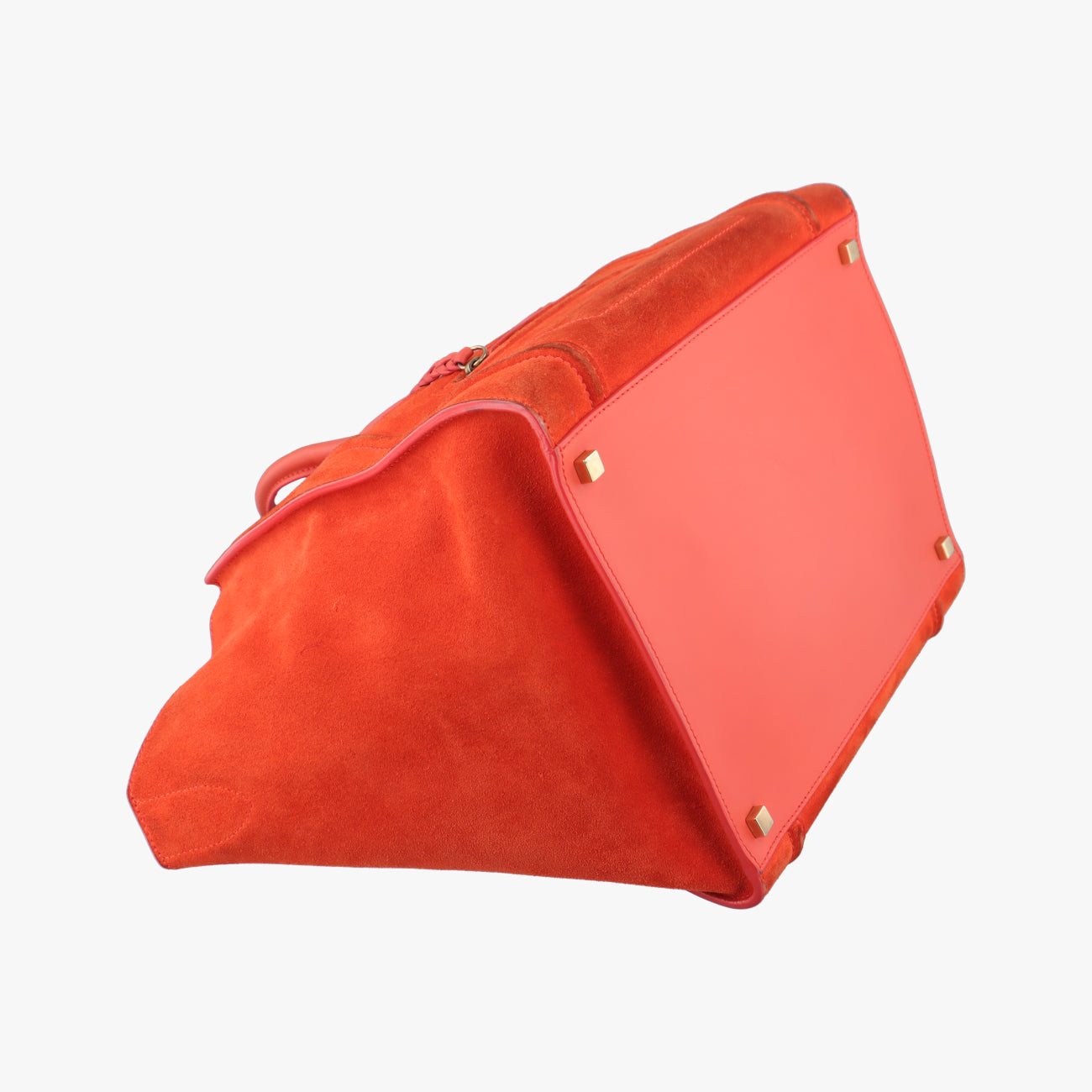 Luggage Small Square Phantom Orange suede S-CU-1102ラゲージスモールスクエアファントム オレンジ スエード S-CU-1102