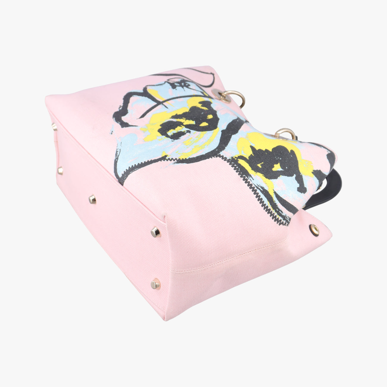 Diorissimo Pink×multicolor Canvas 01-RU-1114ディオリッシモ ピンク×マルチカラー キャンバス 01-RU-1114