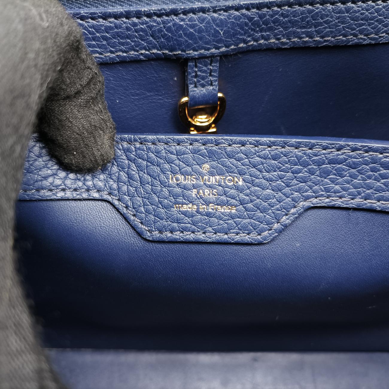 Capucines MM navy leather M43934 AH0129カプシーヌMM ネイビー レザー M43934 AH0129