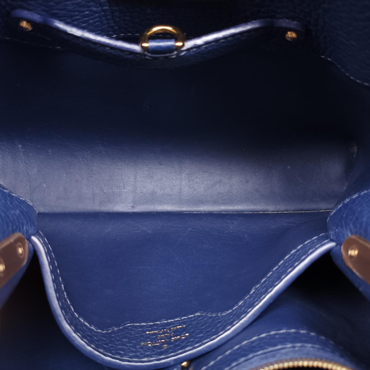 Capucines MM navy leather M43934 AH0129カプシーヌMM ネイビー レザー M43934 AH0129