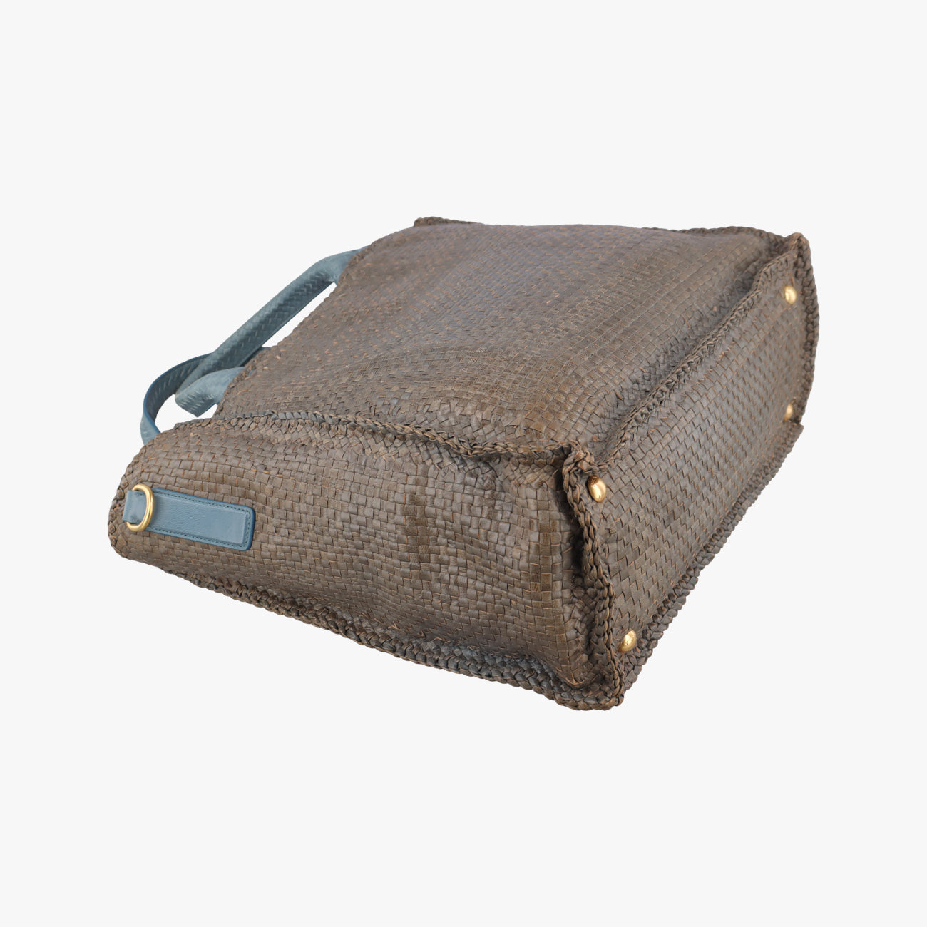 MADRAS Beige×blue Leather 204マドラス ベージュ×ブルー レザー 204