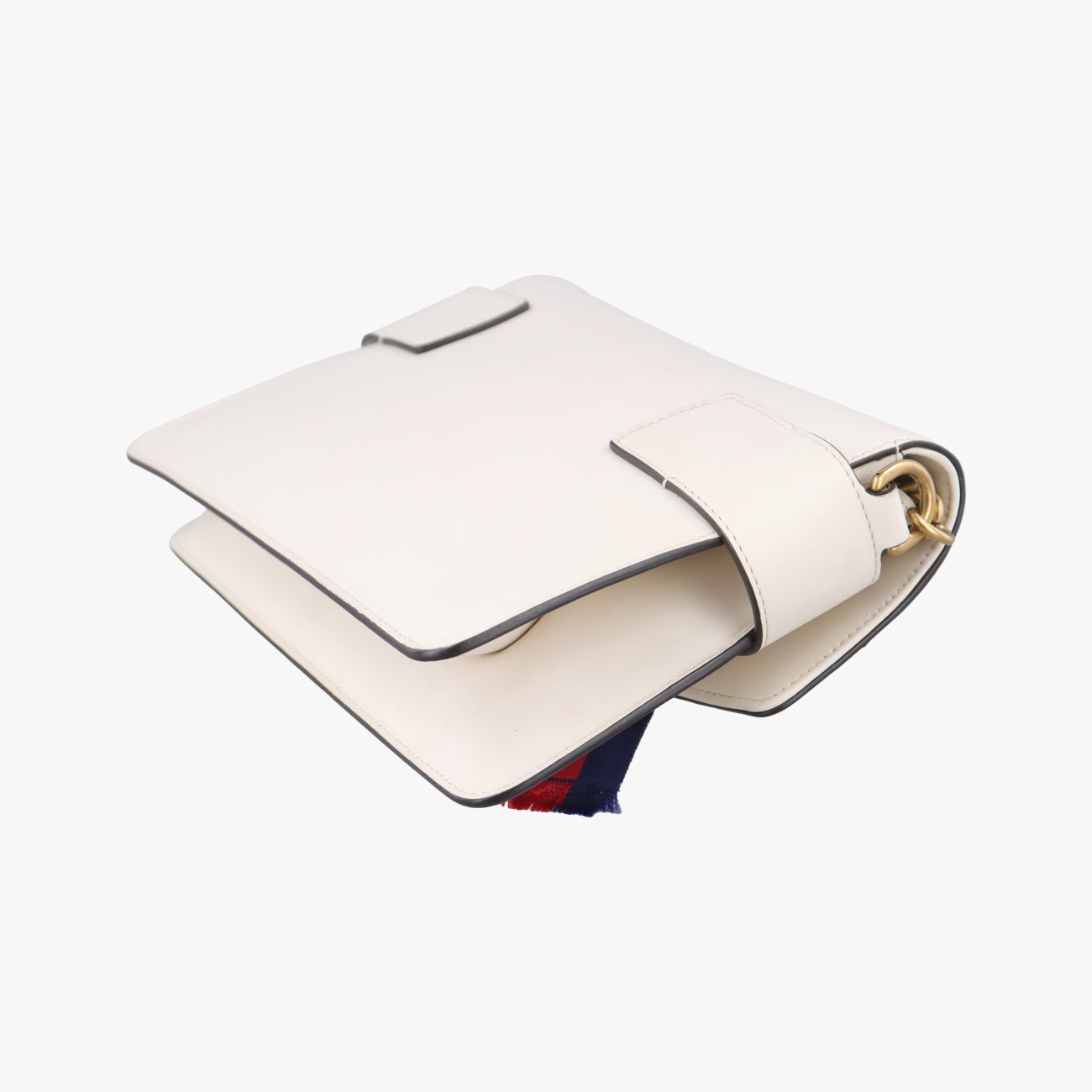 Broadway Tiger Head White x Red x Navy Leather 453777 E020986042ブロードウェイ タイガーヘッド ホワイト×レッド×ネイビー レザー 453777 E020986042