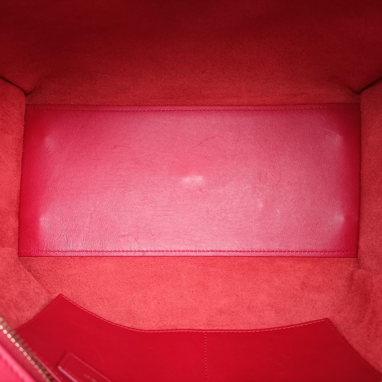 Y Ligne Petit Cabas Red Leather 311210 311210.528258Yライン プチカバス レッド レザー 311210 311210.528258