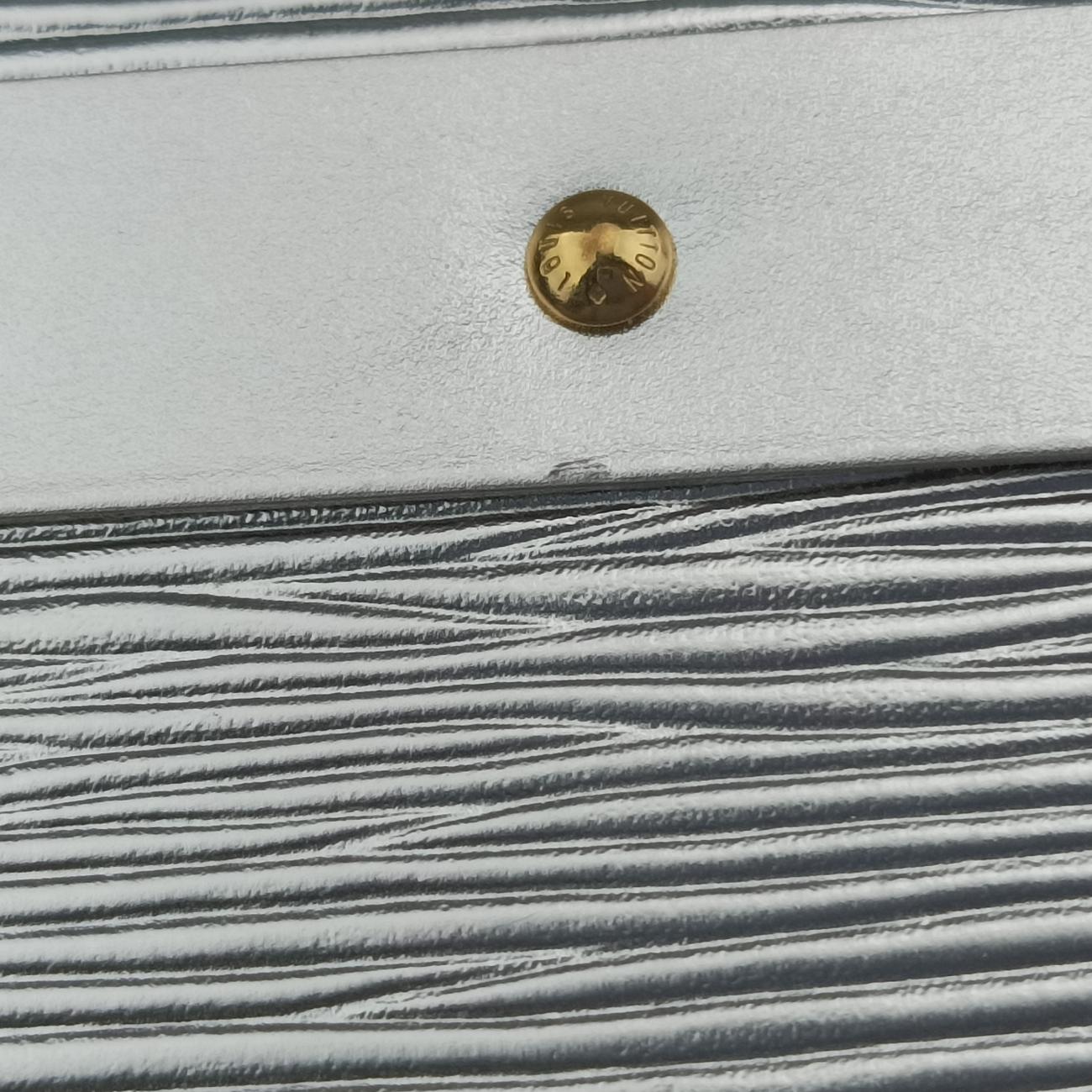 PETITE MALLE silver x gold Epi M54653 PL1117プティットマル シルバーxゴールド エピ M54653 PL1117