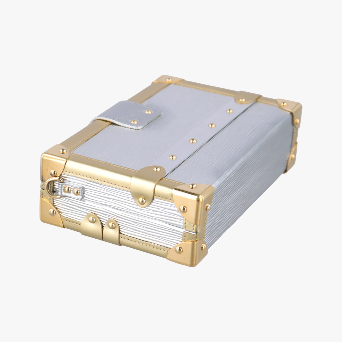 PETITE MALLE silver x gold Epi M54653 PL1117プティットマル シルバーxゴールド エピ M54653 PL1117