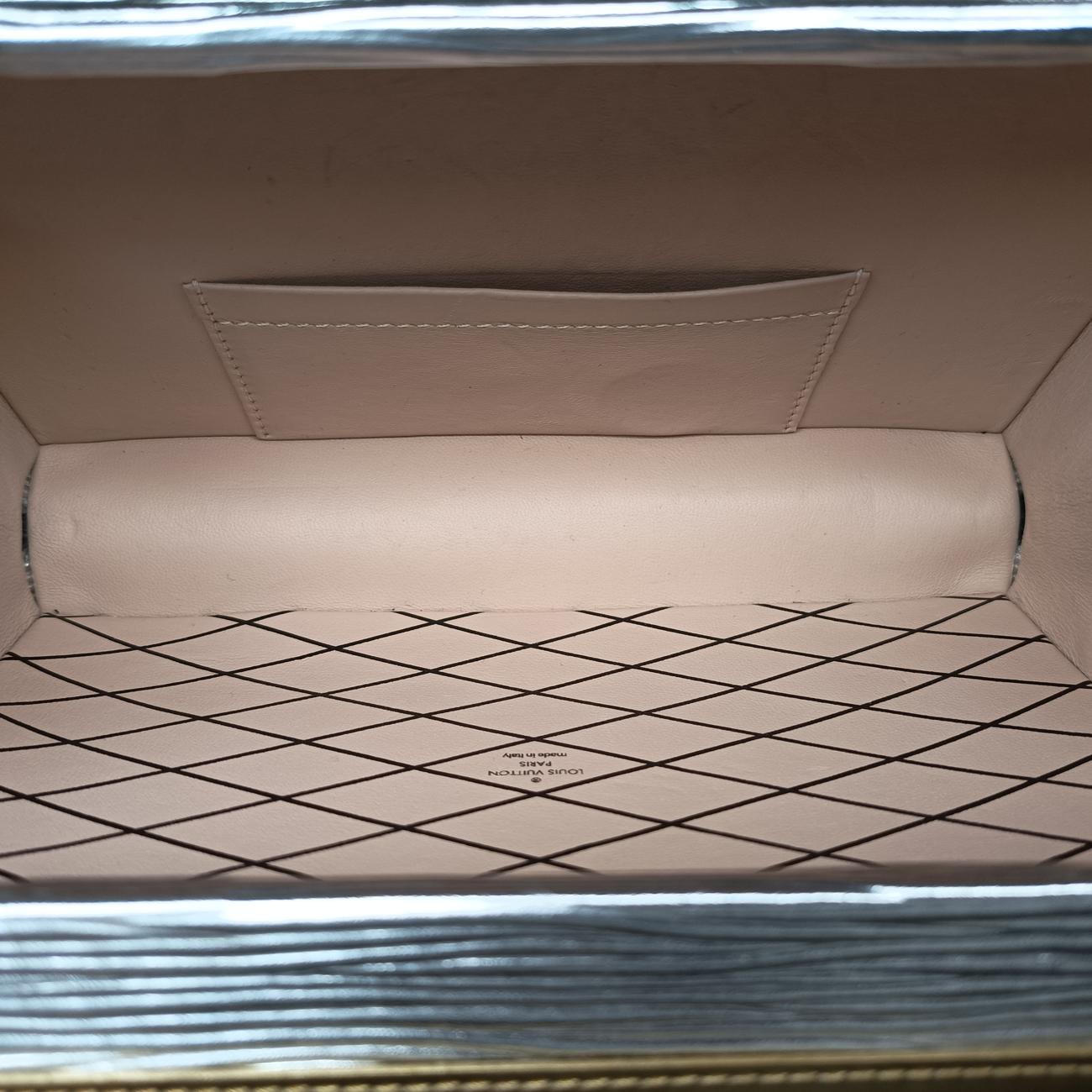 PETITE MALLE silver x gold Epi M54653 PL1117プティットマル シルバーxゴールド エピ M54653 PL1117