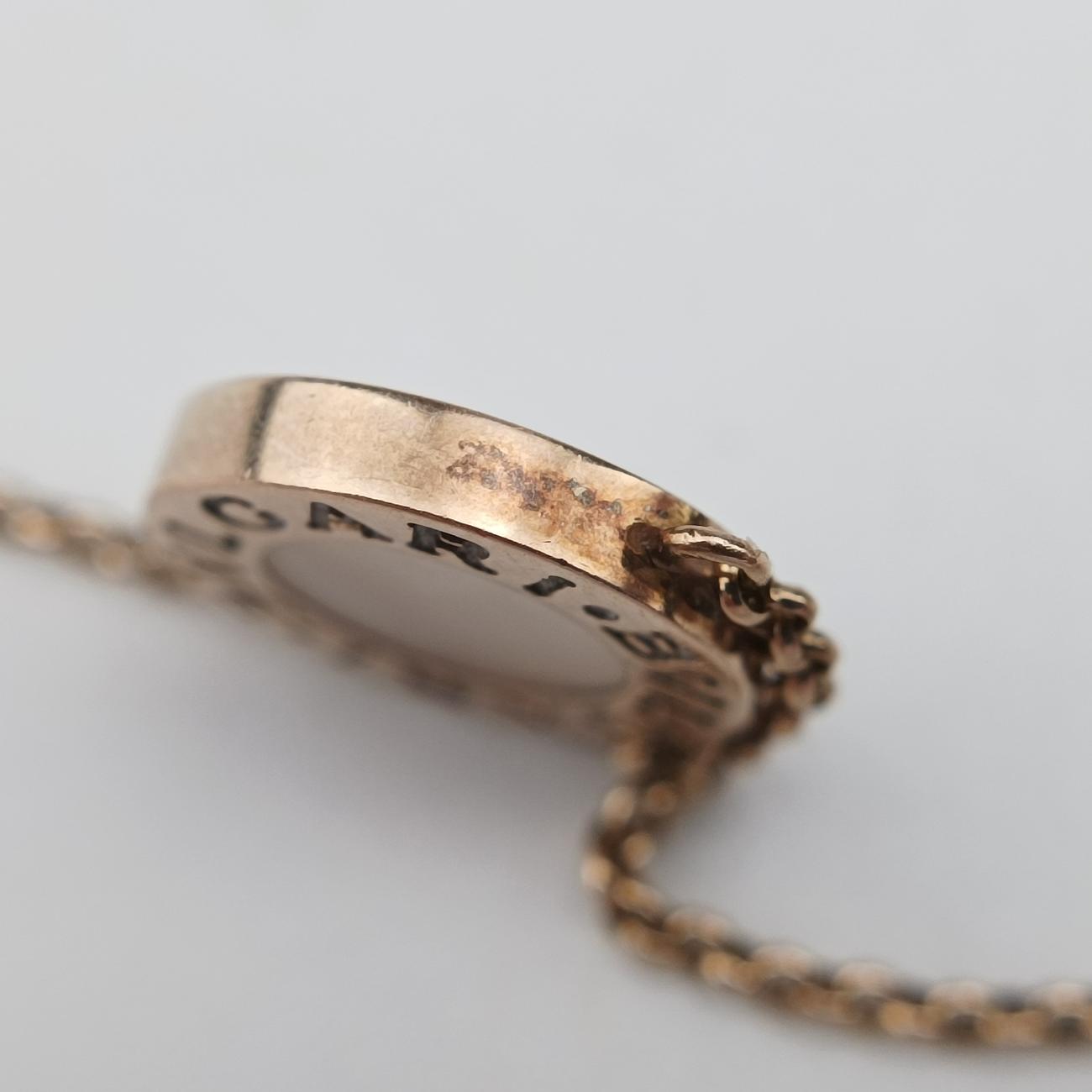 BVLGARI BVLGARI White Shell White×golden AU750 350549 ENCXE7ブルガリ ブルガリ ホワイト シェル ホワイト×ゴールド AU750 350549 ENCXE7