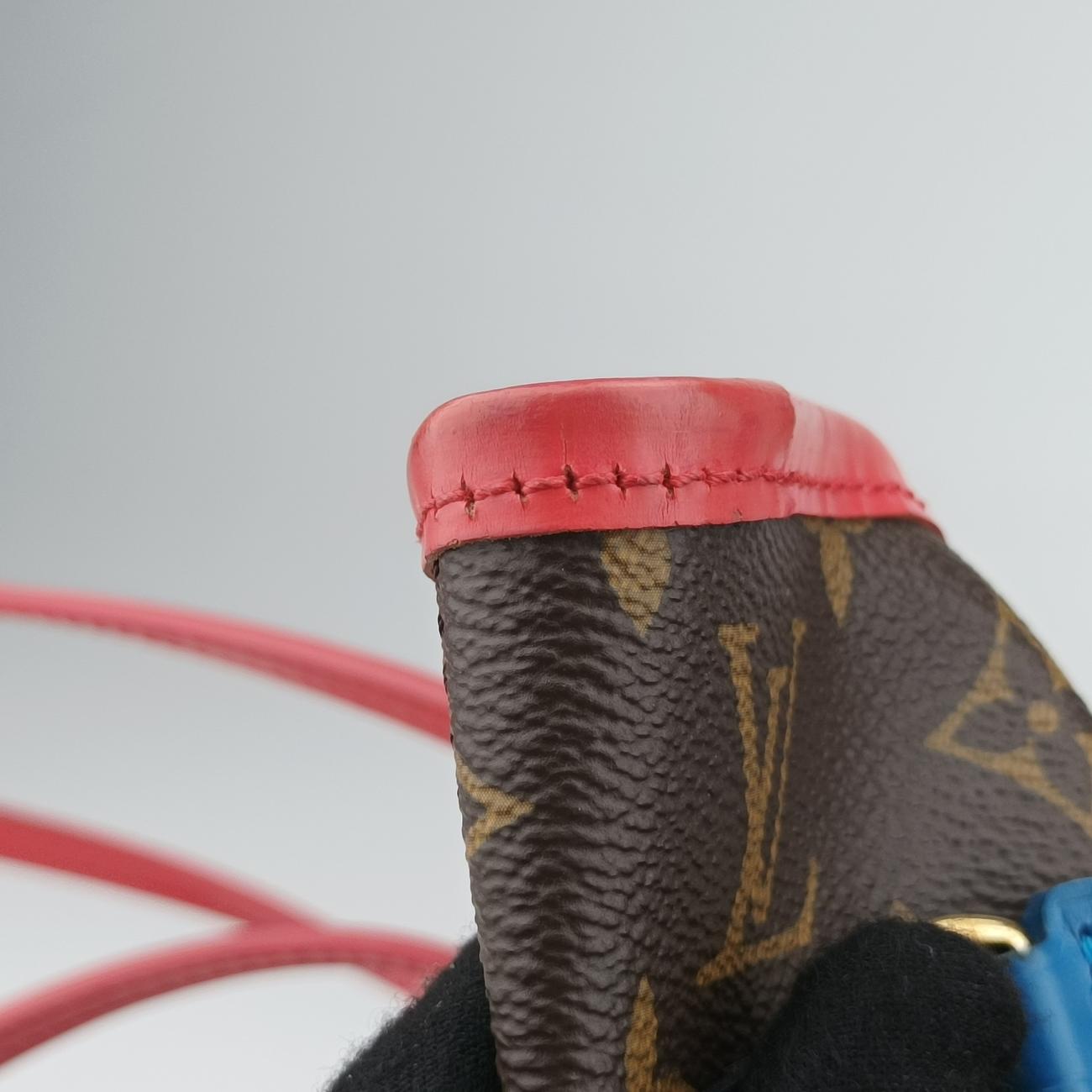 NEVERFULL MM Totem brown x Flamingo Monogram Canvas M41663 CA3175 CA4135ネヴァーフルMM モノグラム/ブラウン系xフラミンゴ モノグラムキャンバス M41663 CA3175 CA4135