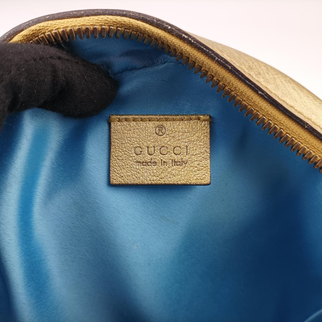 GG Marmont Pink×golden Leather 550154 B027960038GGマーモント ピンク×ゴールド レザー 550154 B027960038