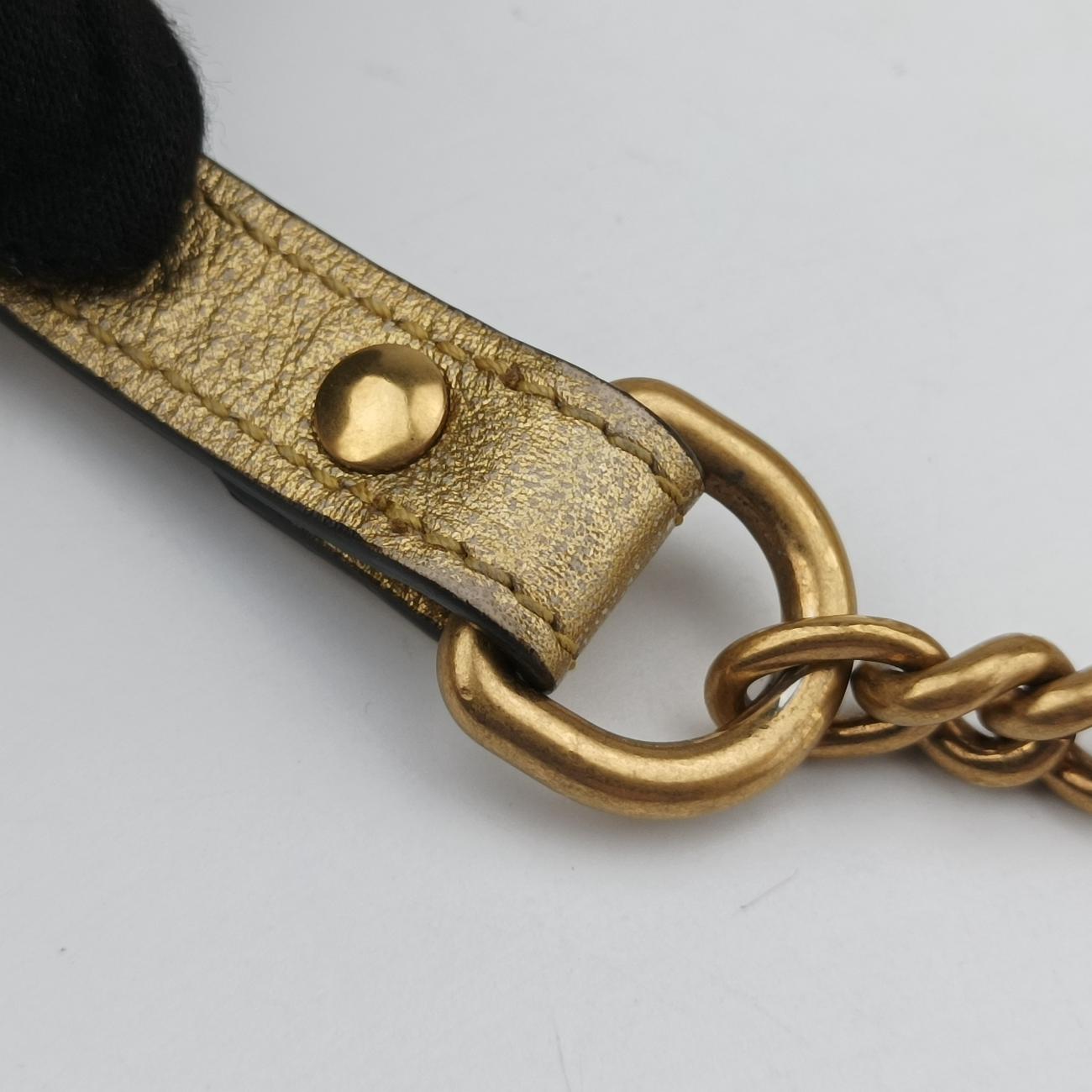 GG Marmont Pink×golden Leather 550154 B027960038GGマーモント ピンク×ゴールド レザー 550154 B027960038