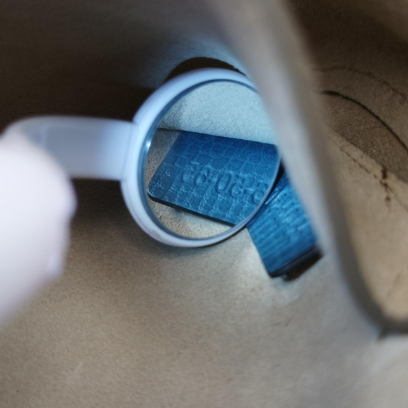 DREW Blue×Navy Leather 02-16-50-65ドリュー ブルー×ネイビー レザー 02-16-50-65