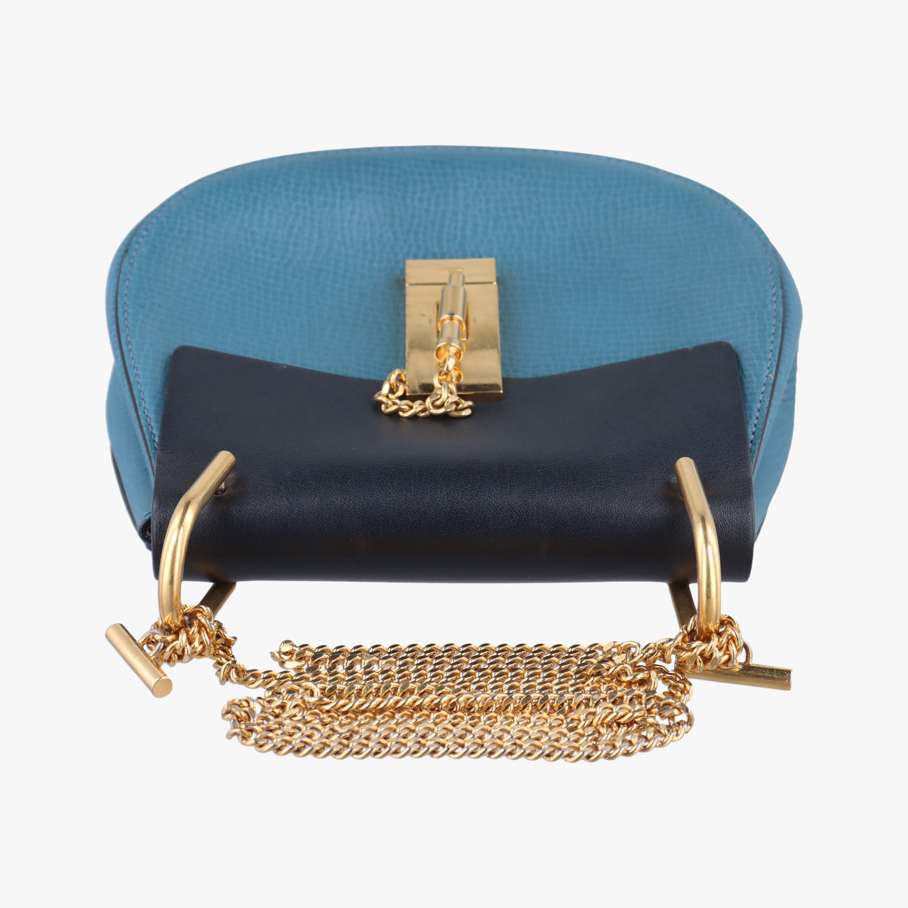 DREW Blue×Navy Leather 02-16-50-65ドリュー ブルー×ネイビー レザー 02-16-50-65