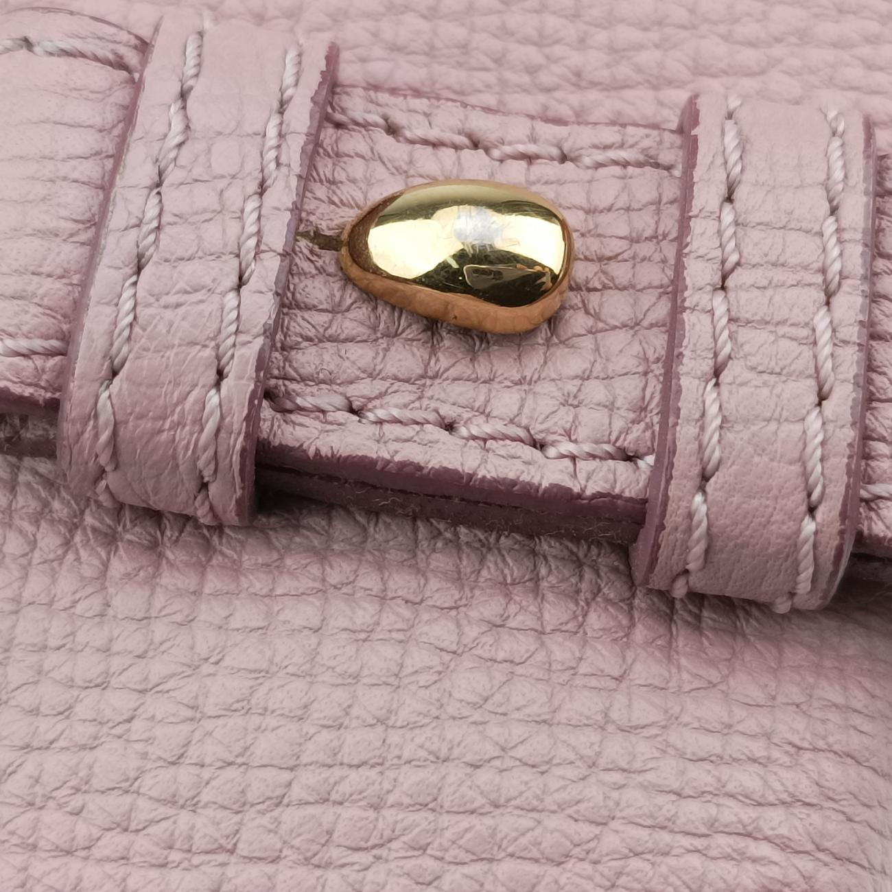 House Check The Banner Pink Leather ×Canvas ハウスチェック バナー ピンク レザー×キャンバス