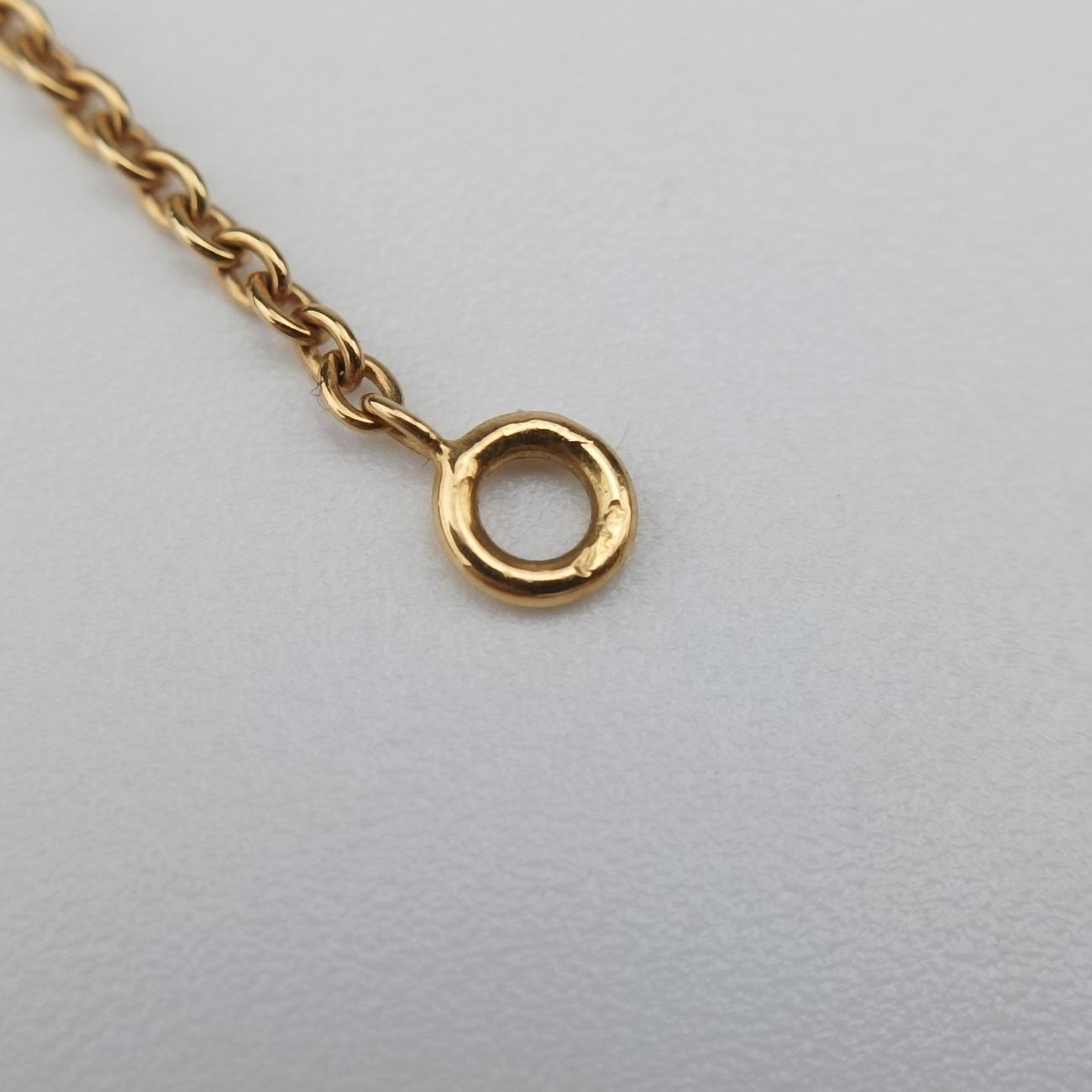 Rose des Vents medallion Golden×Blue AU750 095492ローズデヴァン メダリオン ゴールド×ブルー AU750 095492