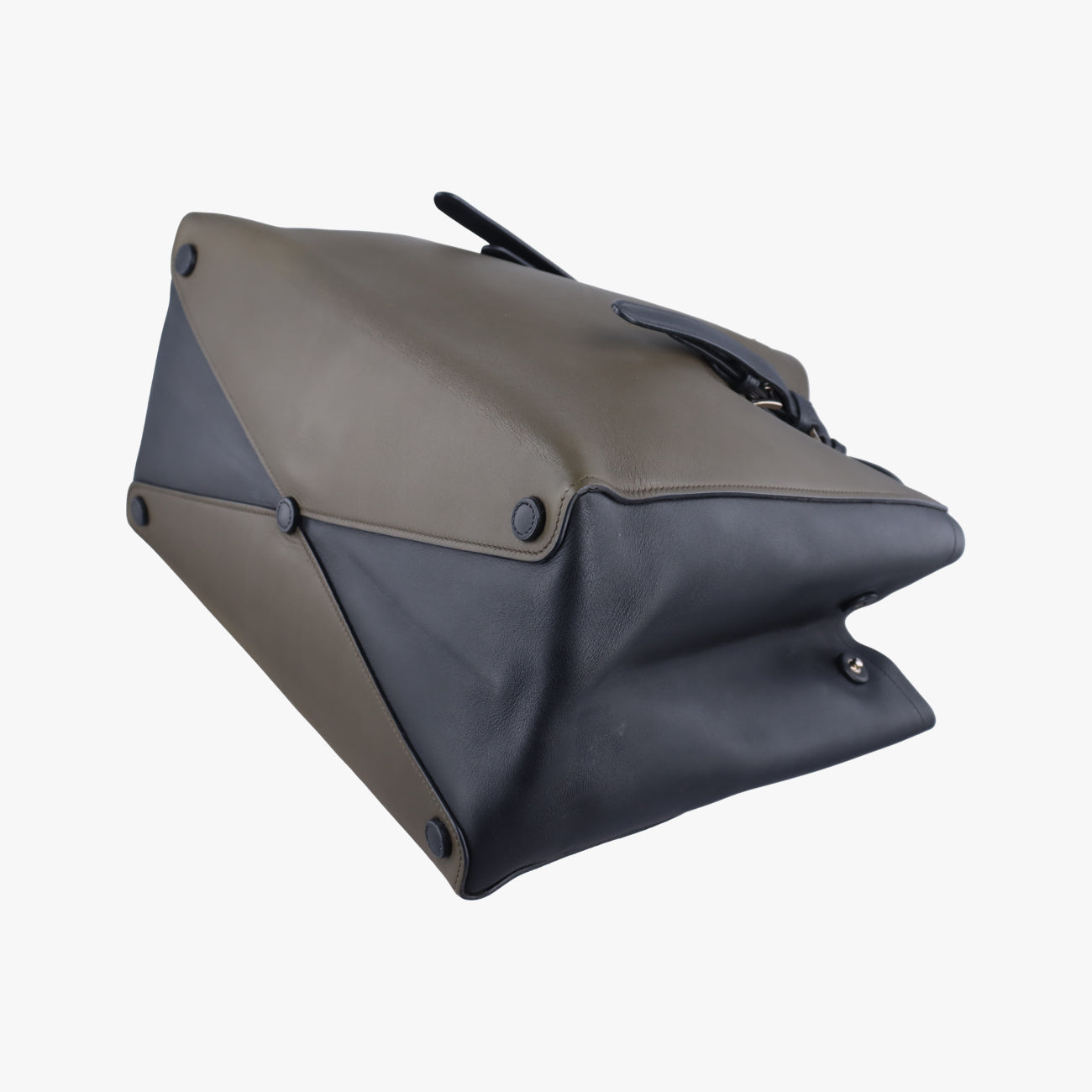 Prada City Calf Double Green×Black Leather 239/Eプラダ シティ カーフ ダブル グリーン×ブラック レザー 239/E