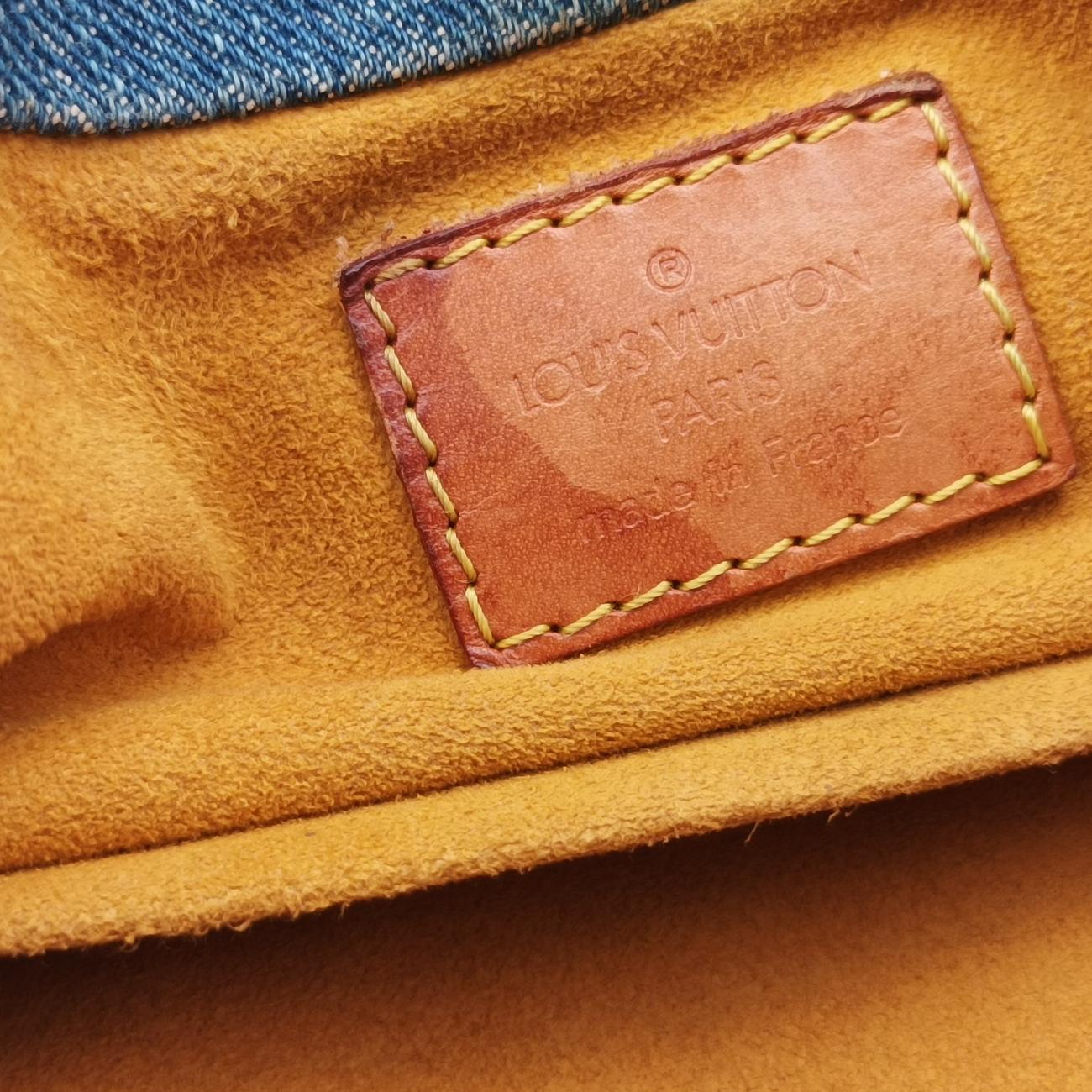 PrettyPretty Blue×Beige Monogram Denim M95020 プリーティ ブルー×ベージュ モノグラム デニム M95020