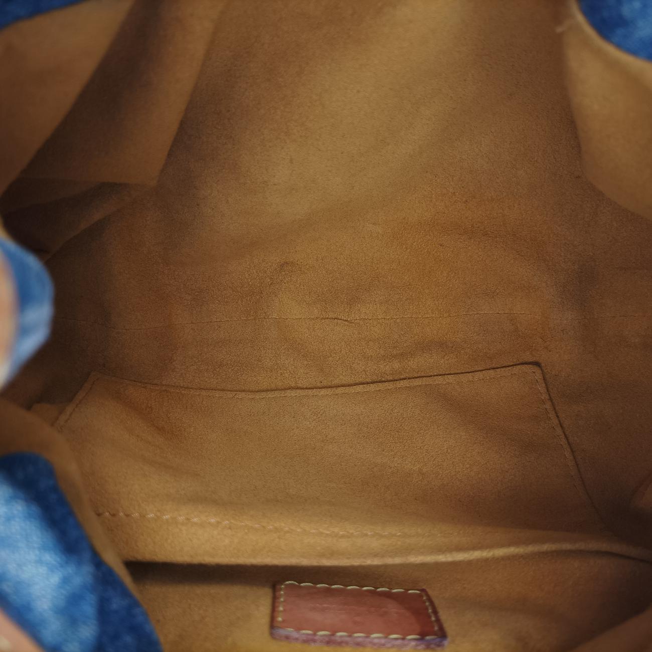 PrettyPretty Blue×Beige Monogram Denim M95020 プリーティ ブルー×ベージュ モノグラム デニム M95020