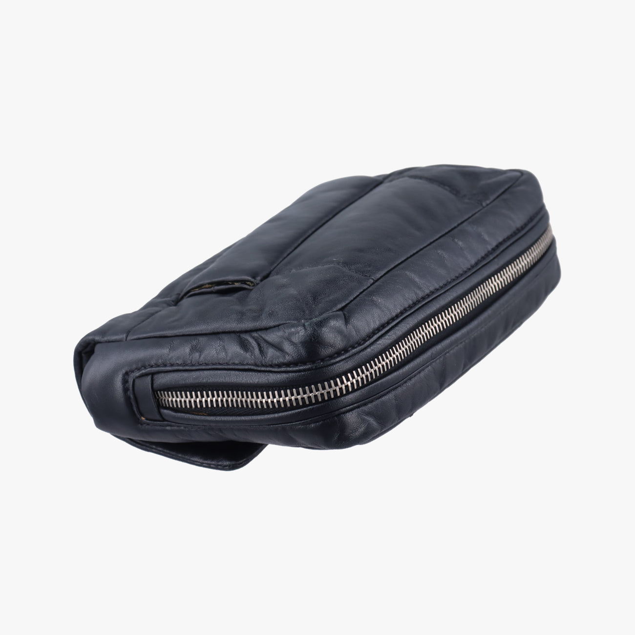 Double Flap Black Leather BR5036 ダブル フラップ ブラック レザー BR5036