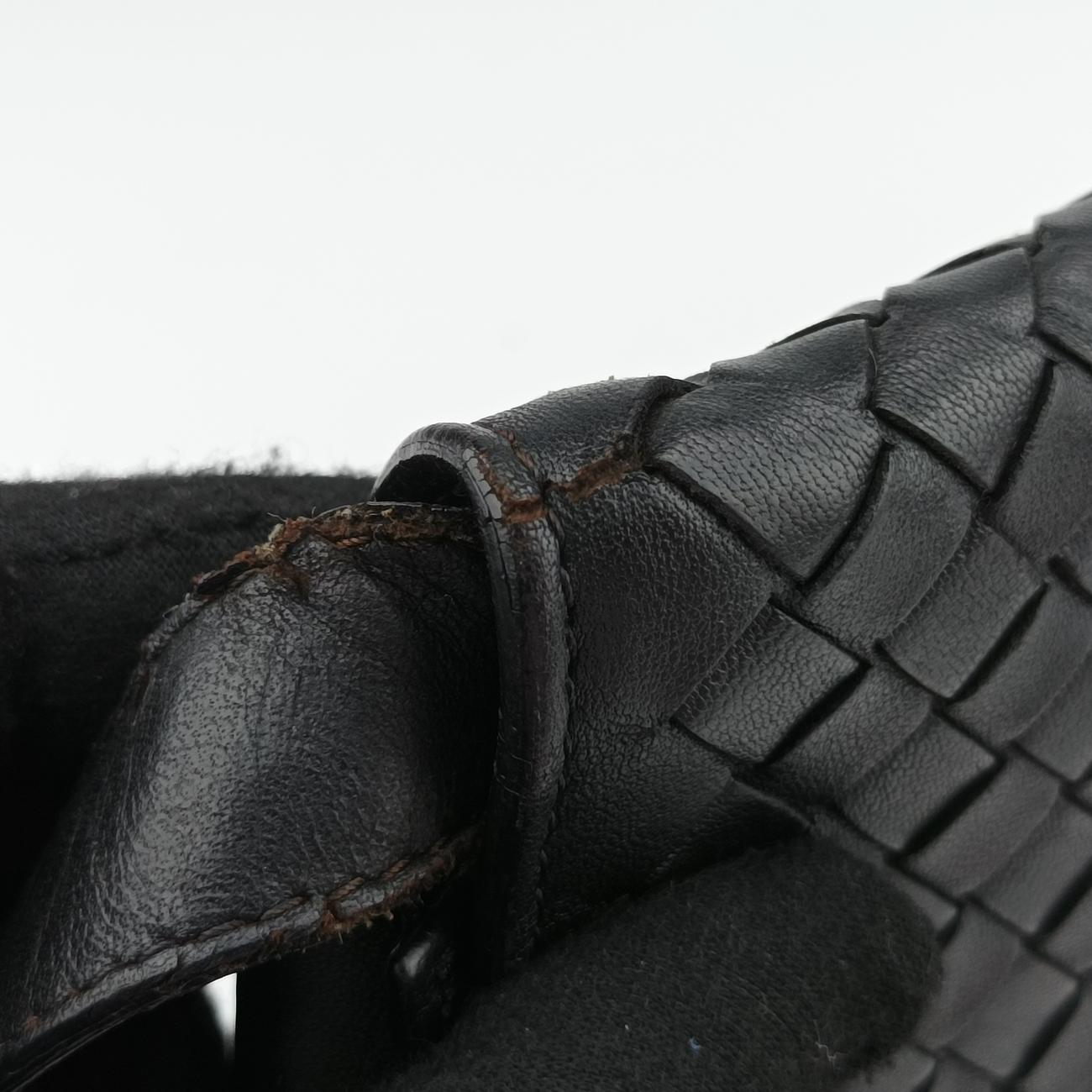 Intrecciato Black lambskin 10100101183AFR 9G00021357G818 703538イントレチャート ブラック ラムスキン 10100101183AFR 9G00021357G818 703538