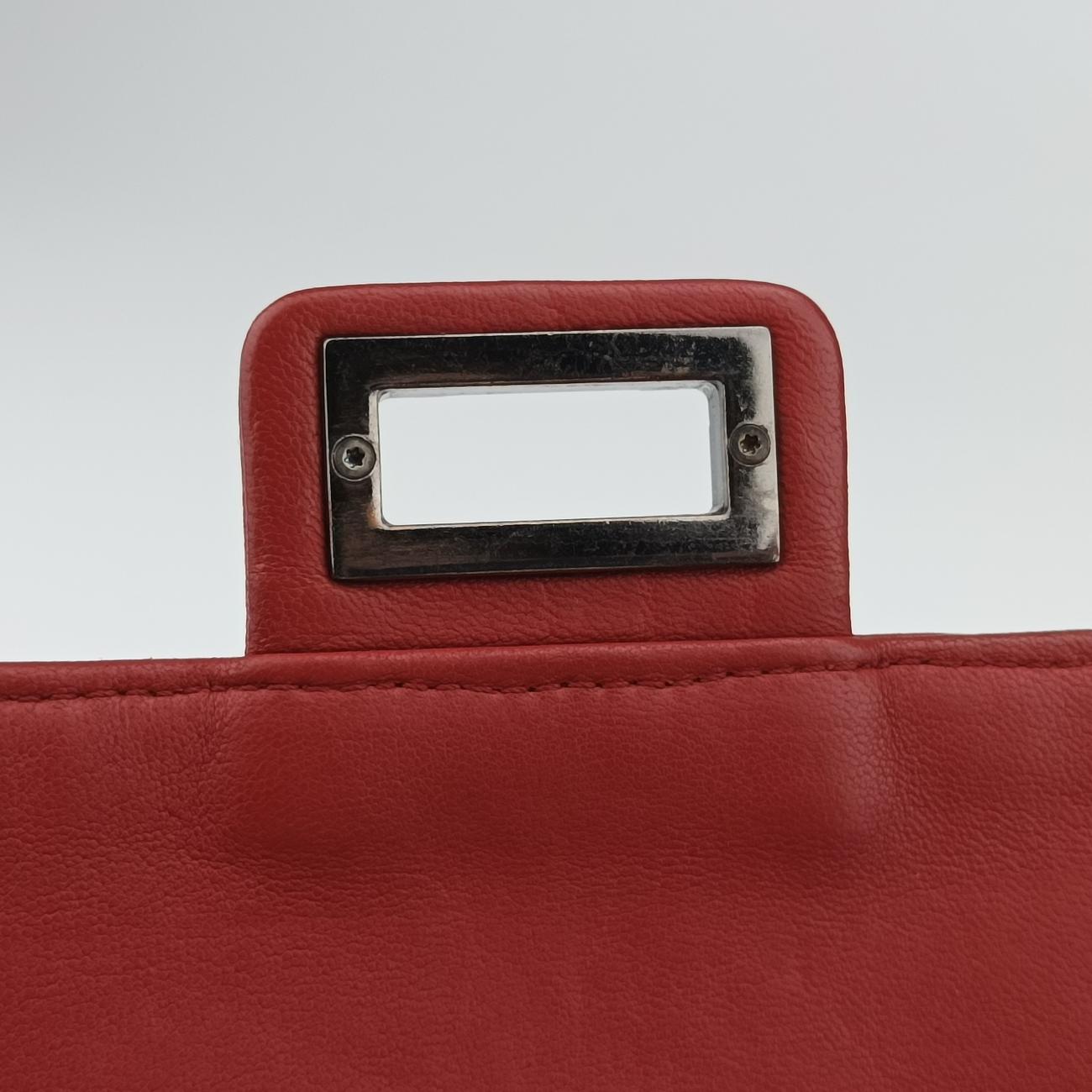 Paris-Byzance Take Away Flap Red lambskin A66738 15497714マトラッセ ターンロック 2.55 レッド ラムスキン A66738 15497714