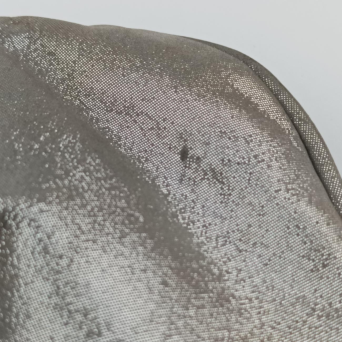 Logo Clutch Silver Leather 8BP041 2258~8BP041~BKL~098ロゴクラッチ シルバー レザー 8BP041 2258~8BP041~BKL~098