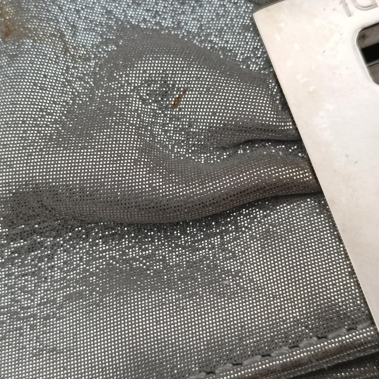 Logo Clutch Silver Leather 8BP041 2258~8BP041~BKL~098ロゴクラッチ シルバー レザー 8BP041 2258~8BP041~BKL~098