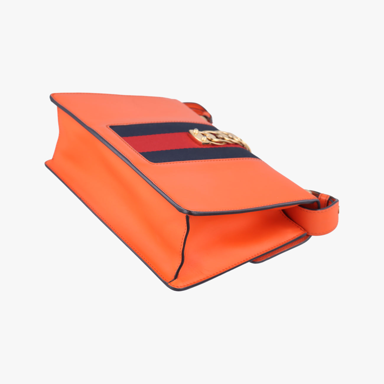 Sylvie Orange x Red x Navy Leather 421882 G022116905シルヴィ オレンジ×レッド×ネイビー レザー 421882 G022116905