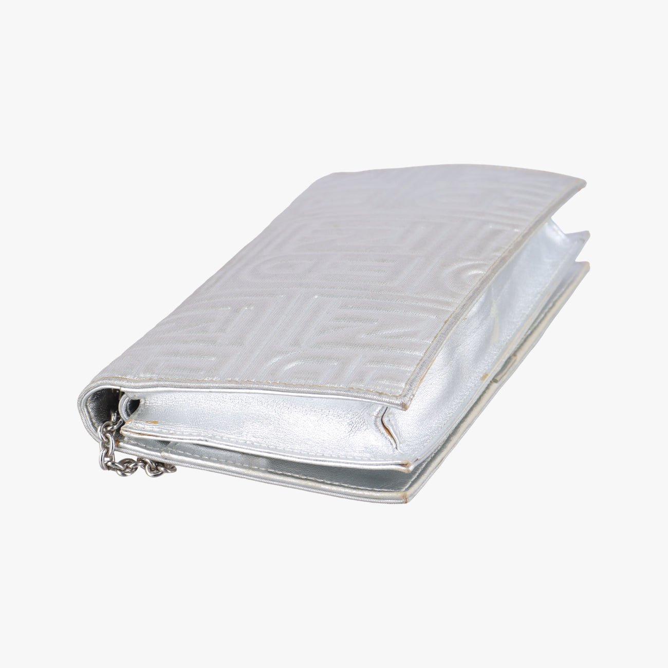 Embossed Logo Silver Canvas 8M0219 2289-8M0219-ZDK-089エンボス ロゴ シルバー キャンバス 8M0219 2289-8M0219-ZDK-089