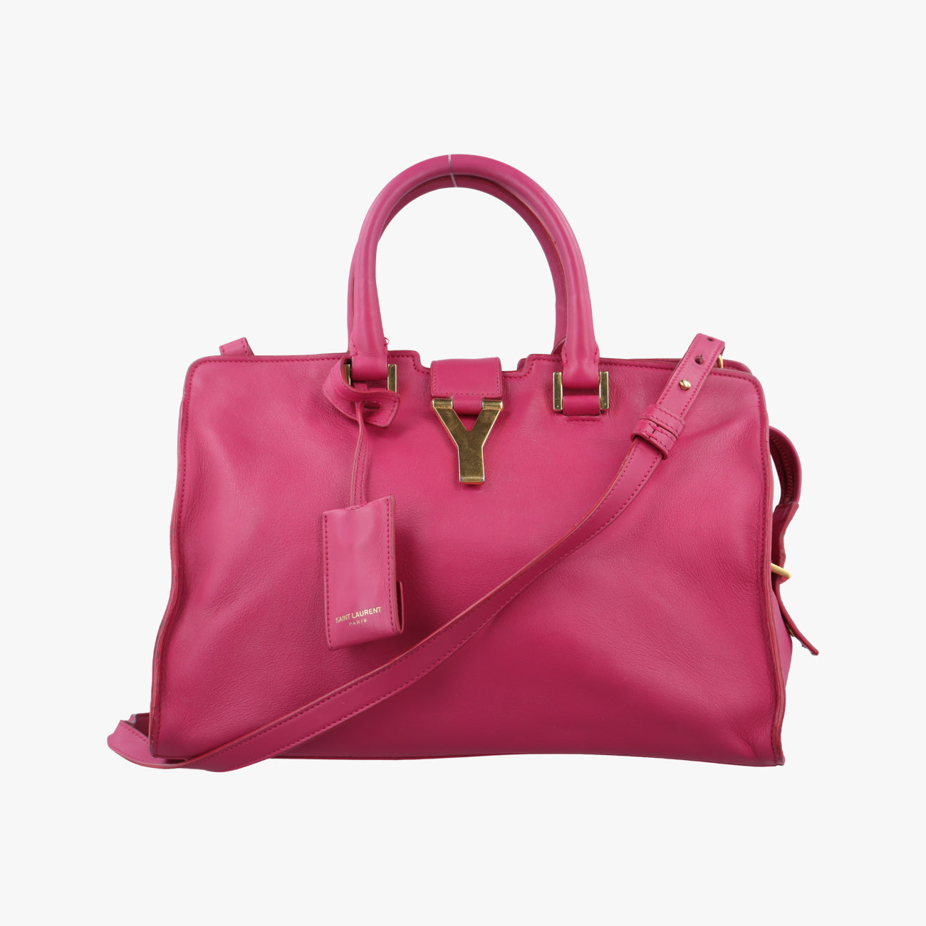 Y Ligne Petit Cabas Rose Leather 311210 311210.213317Yライン プチカバス ローズ レッド レザー 311210 311210.213317