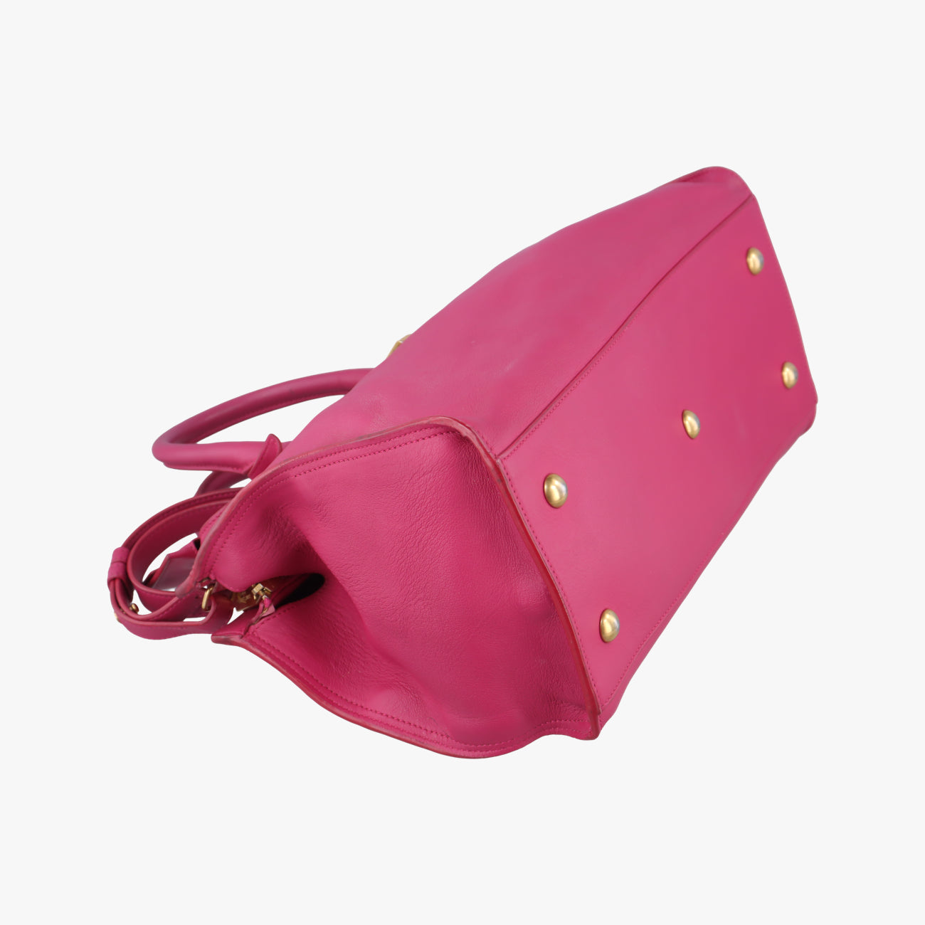 Y Ligne Petit Cabas Rose Leather 311210 311210.213317Yライン プチカバス ローズ レッド レザー 311210 311210.213317