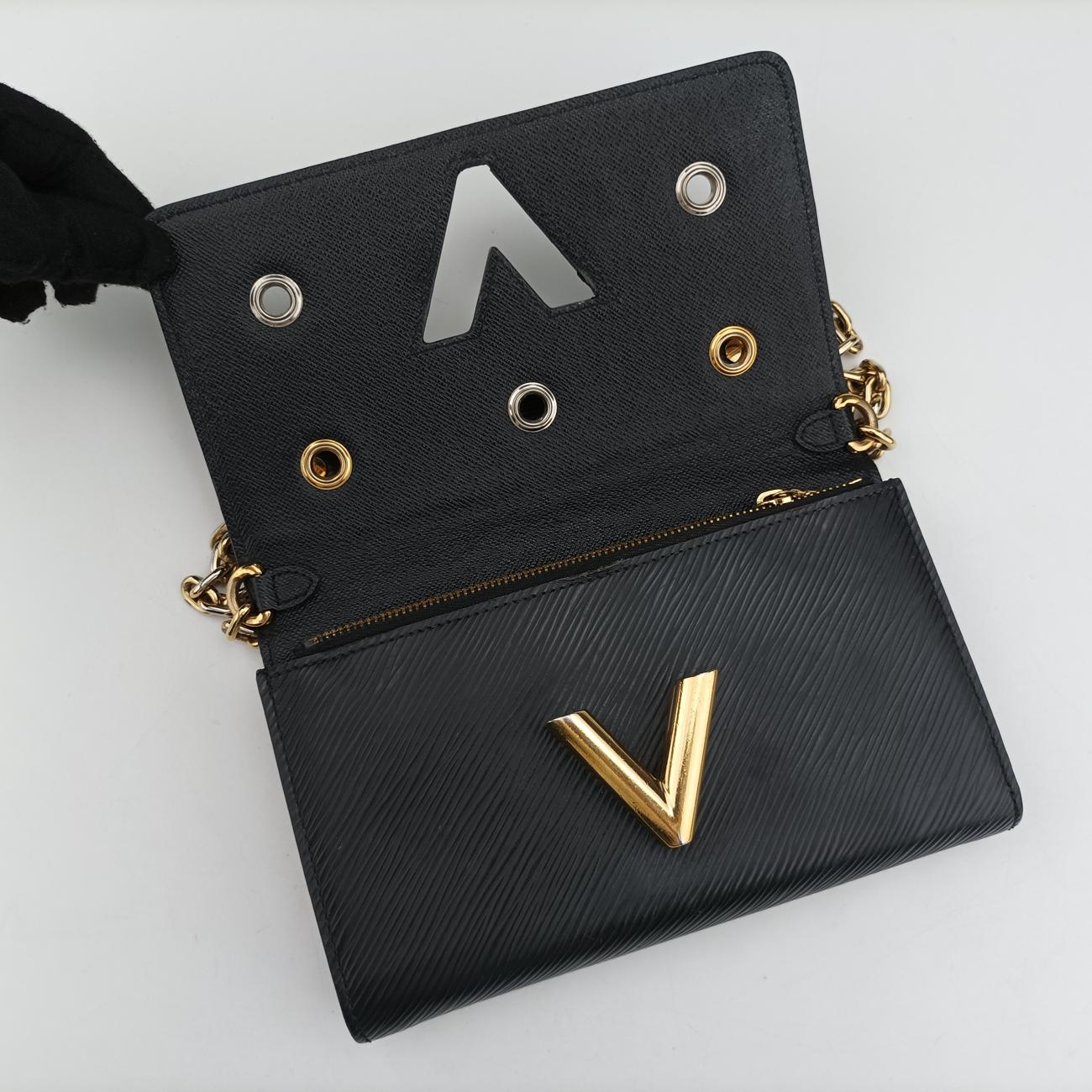 Portefeuille Twist Noir×multicolor Epi M62463 SP4186ポルトフォイユツイスト ノワール×マルチカラー エピ M62463 SP4186