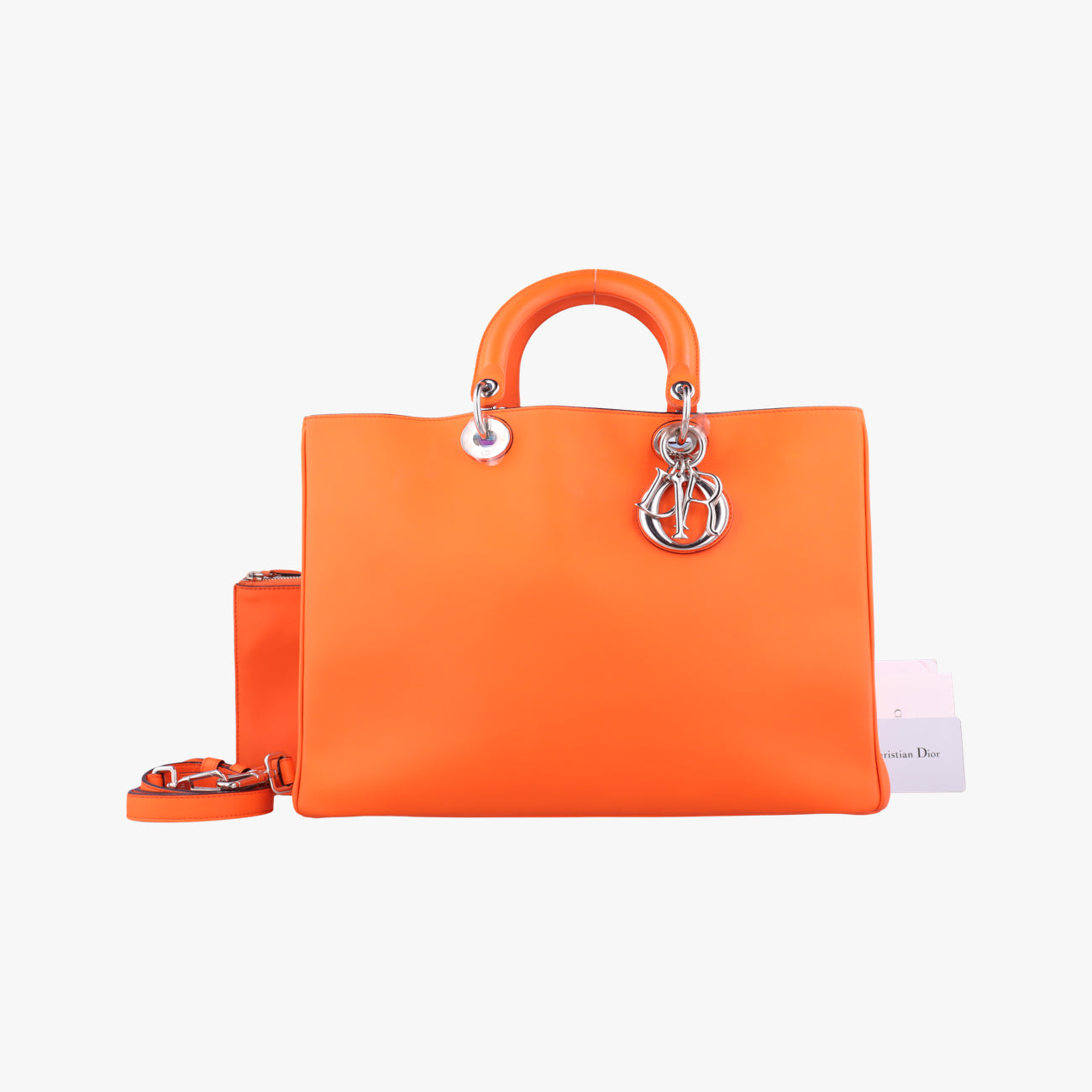 Diorissimo Orange Leather 09-MA-0124ディオリッシモ オレンジ レザー 09-MA-0124