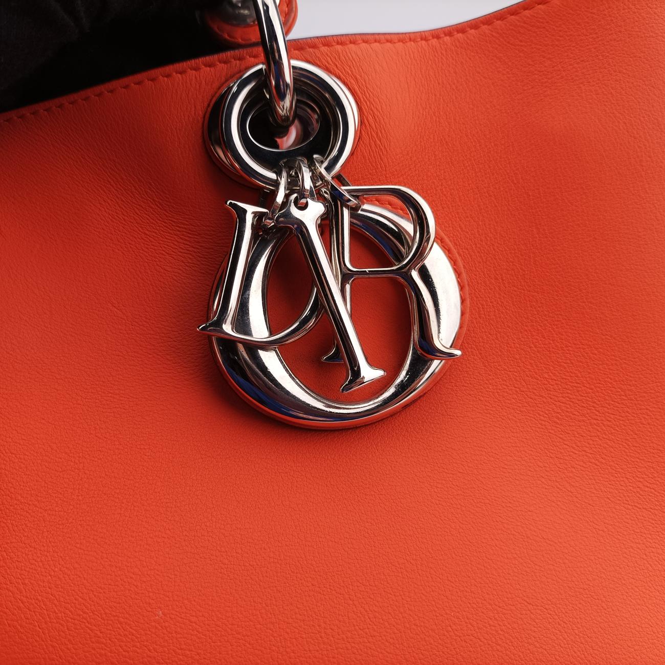 Diorissimo Orange Leather 09-MA-0124ディオリッシモ オレンジ レザー 09-MA-0124