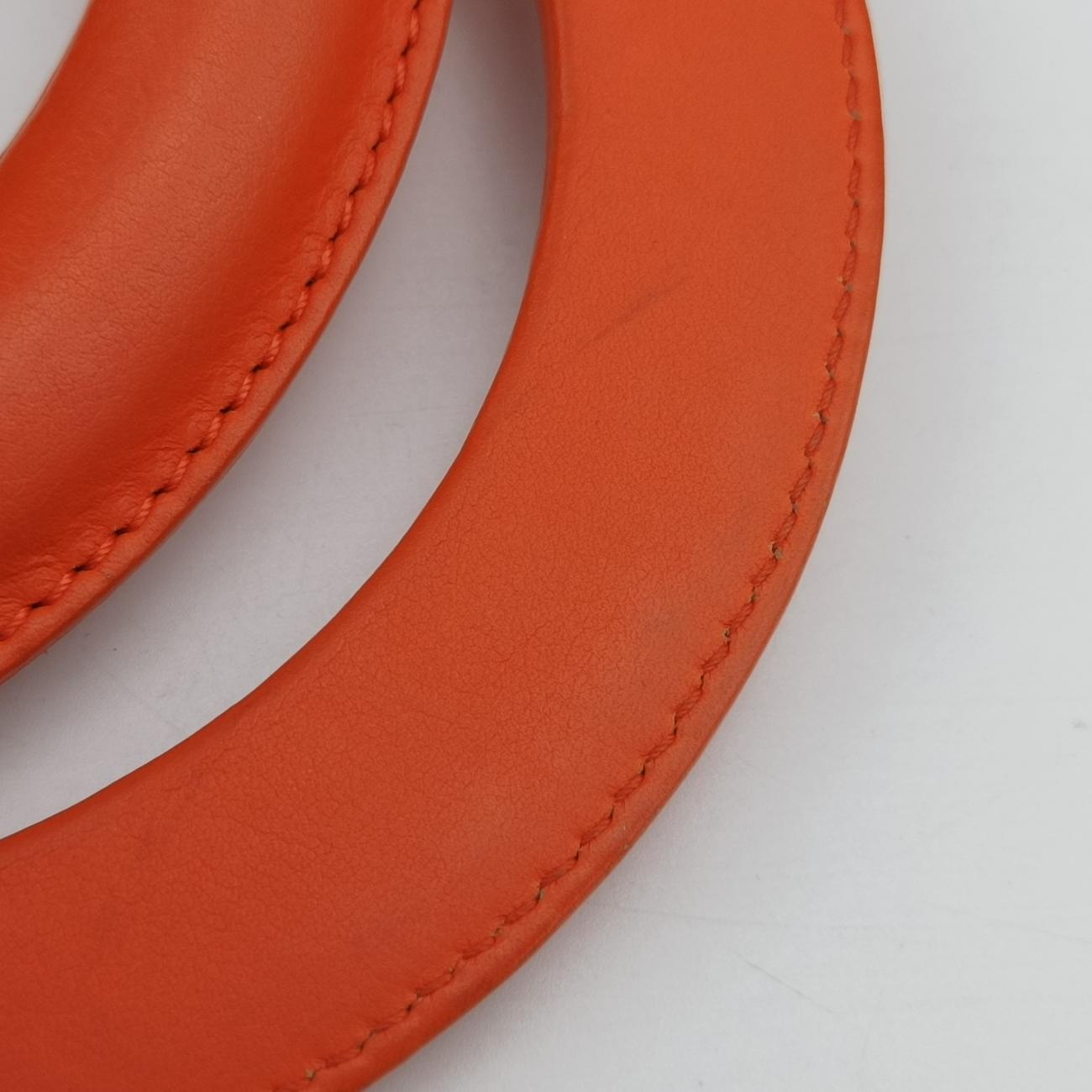 Diorissimo Orange Leather 09-MA-0124ディオリッシモ オレンジ レザー 09-MA-0124