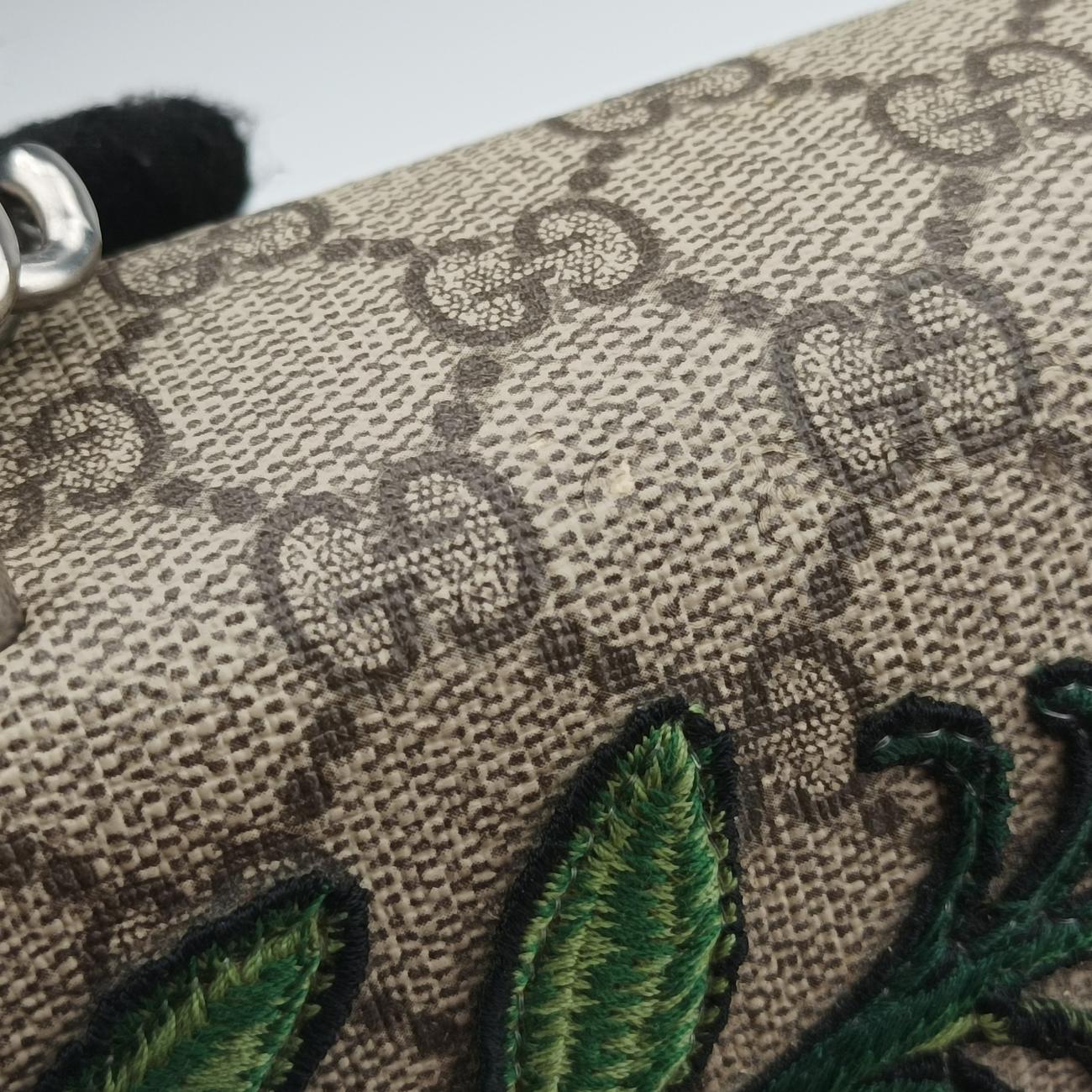 Dionysus Beige×Multicolour PVC coated canvas 403348 G019356295ディオニュソス ベージュ×マルチカラー PVCコーティングキャンバス 403348 G019356295