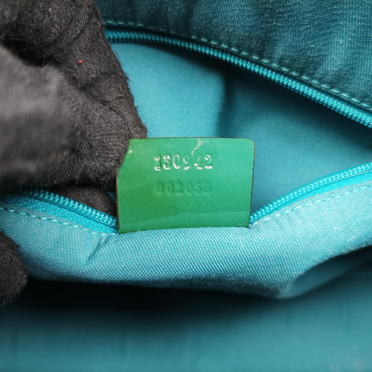 Abbey Beige×Green Canvas×Patent 130942 アビー ベージュ×グリーン キャンバス×パテント 130942