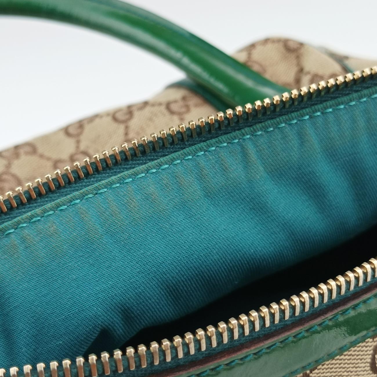 Abbey Beige×Green Canvas×Patent 130942 アビー ベージュ×グリーン キャンバス×パテント 130942