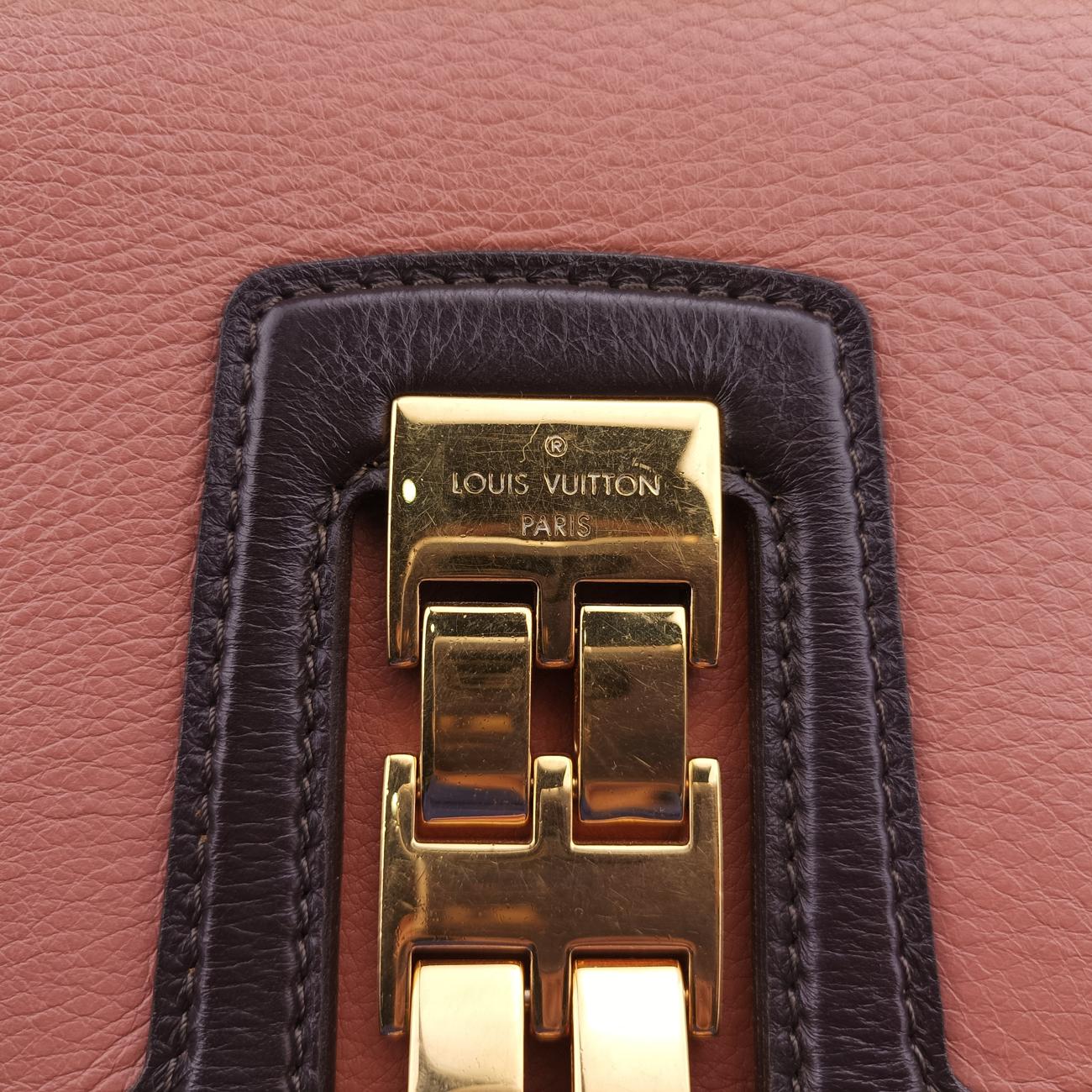 Collection Trapezio Pink×Brown leather M97086 AR0171コレクション トラペツィオ ピンク×ブラウン レザー M97086 AR0171