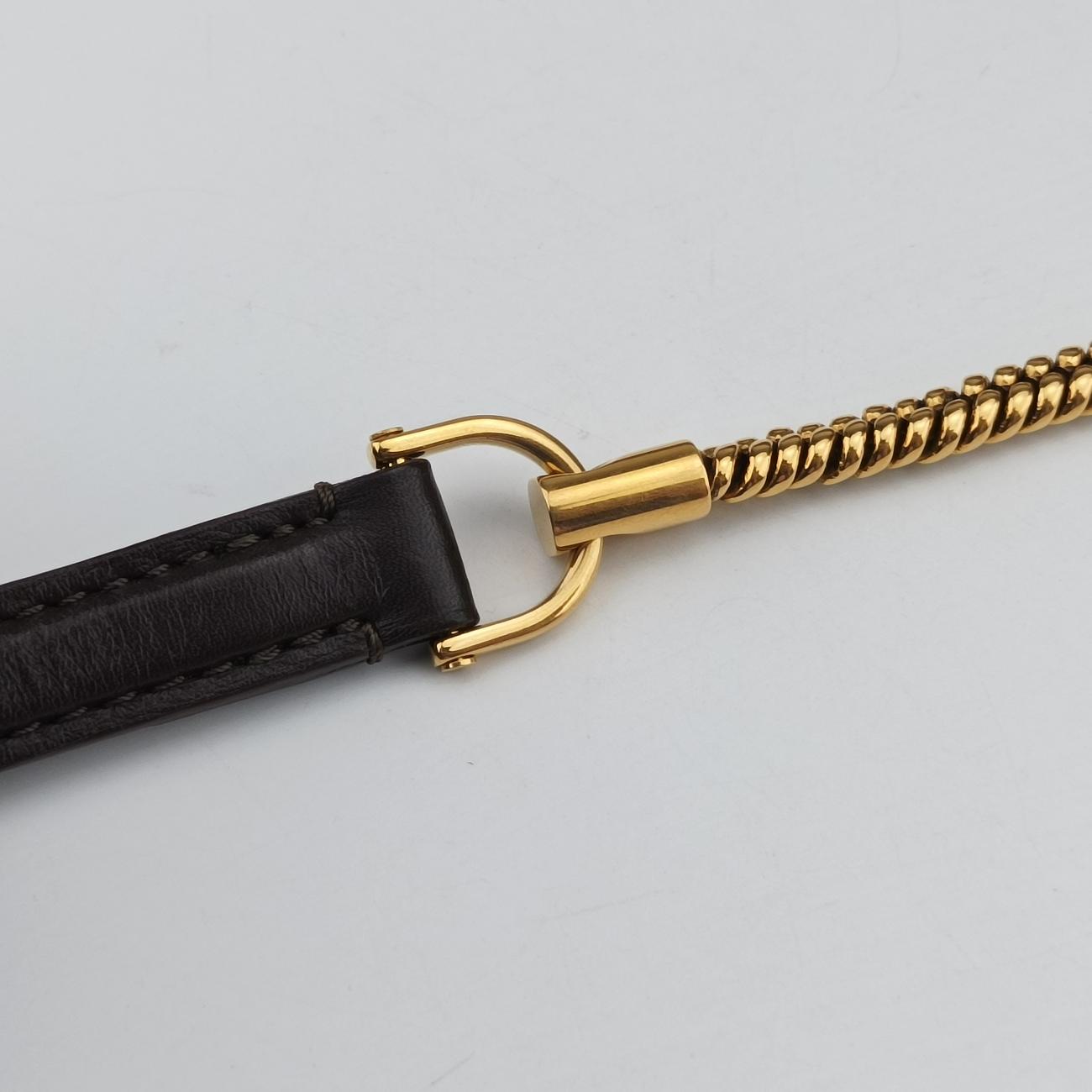 Collection Trapezio Pink×Brown leather M97086 AR0171コレクション トラペツィオ ピンク×ブラウン レザー M97086 AR0171