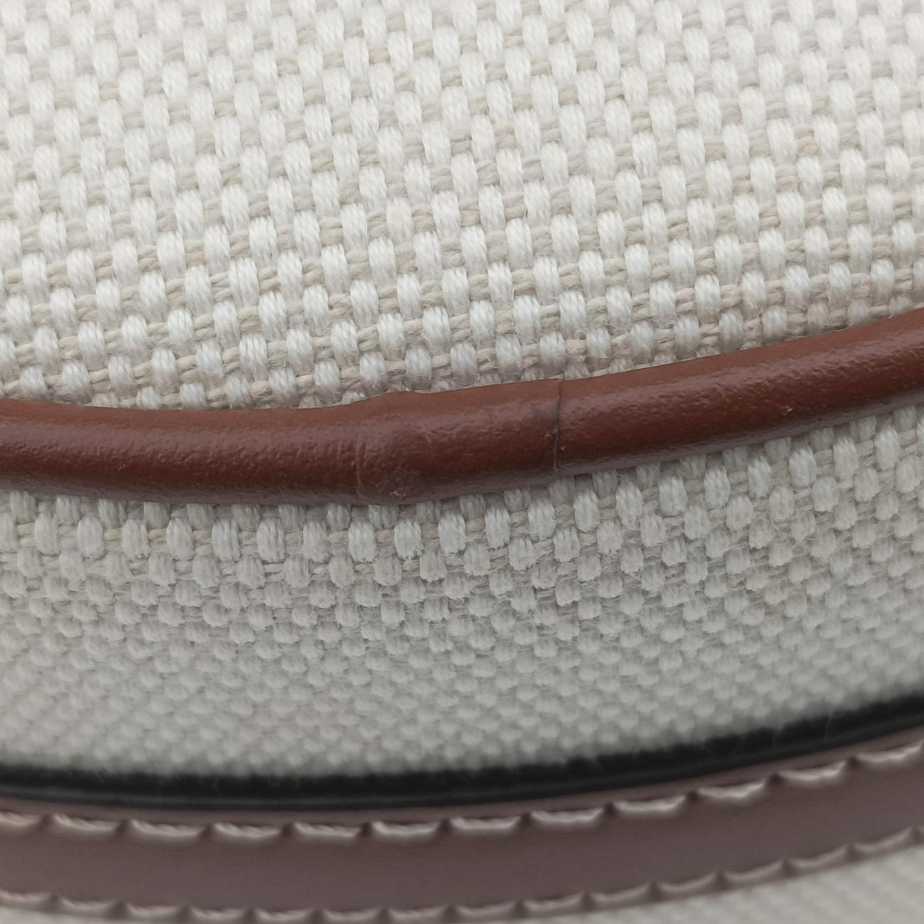 LOUISE Beige×Brown Canvas x Leather ITQUASRLCALルイーズ ベージュ×ブラウン キャンバス×レザー ITQUASRLCAL