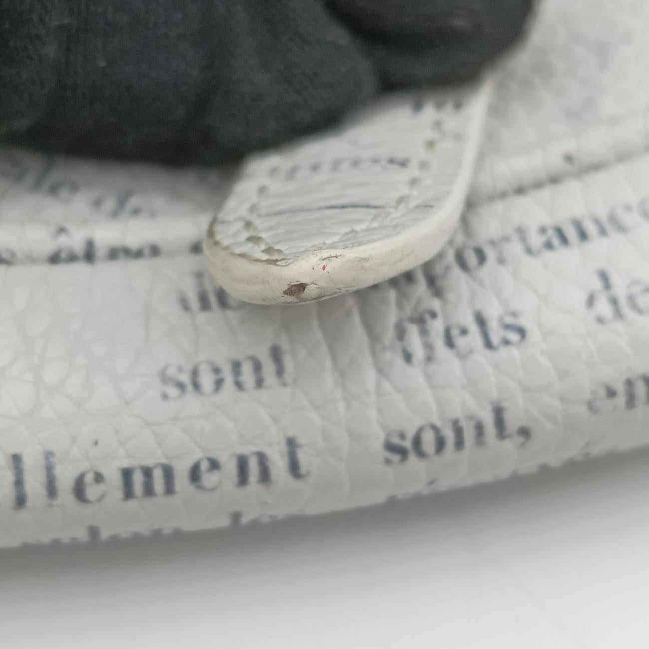 Saddle White Leather 06-BO-1119サドル ホワイト レザー 06-BO-1119