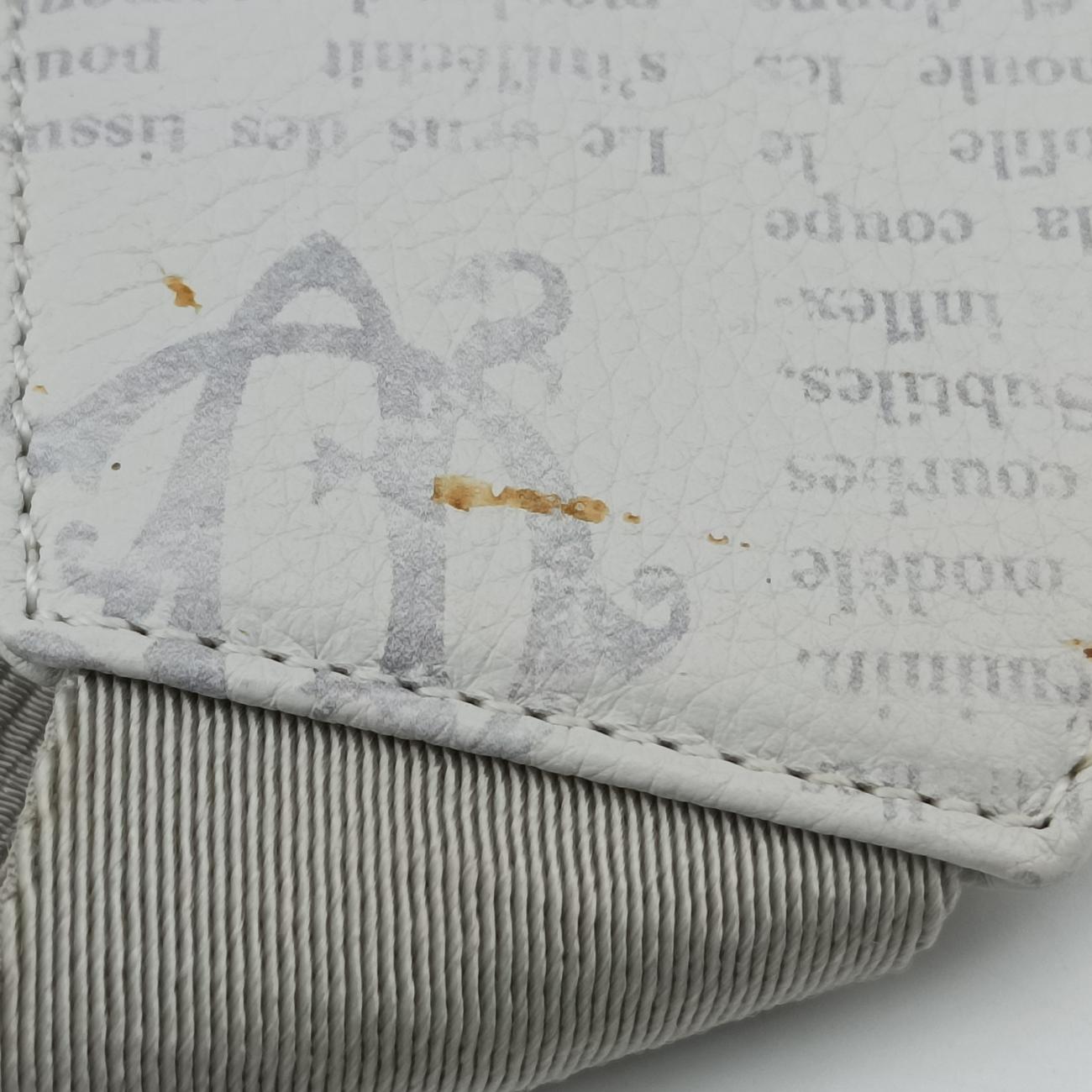 Saddle White Leather 06-BO-1119サドル ホワイト レザー 06-BO-1119